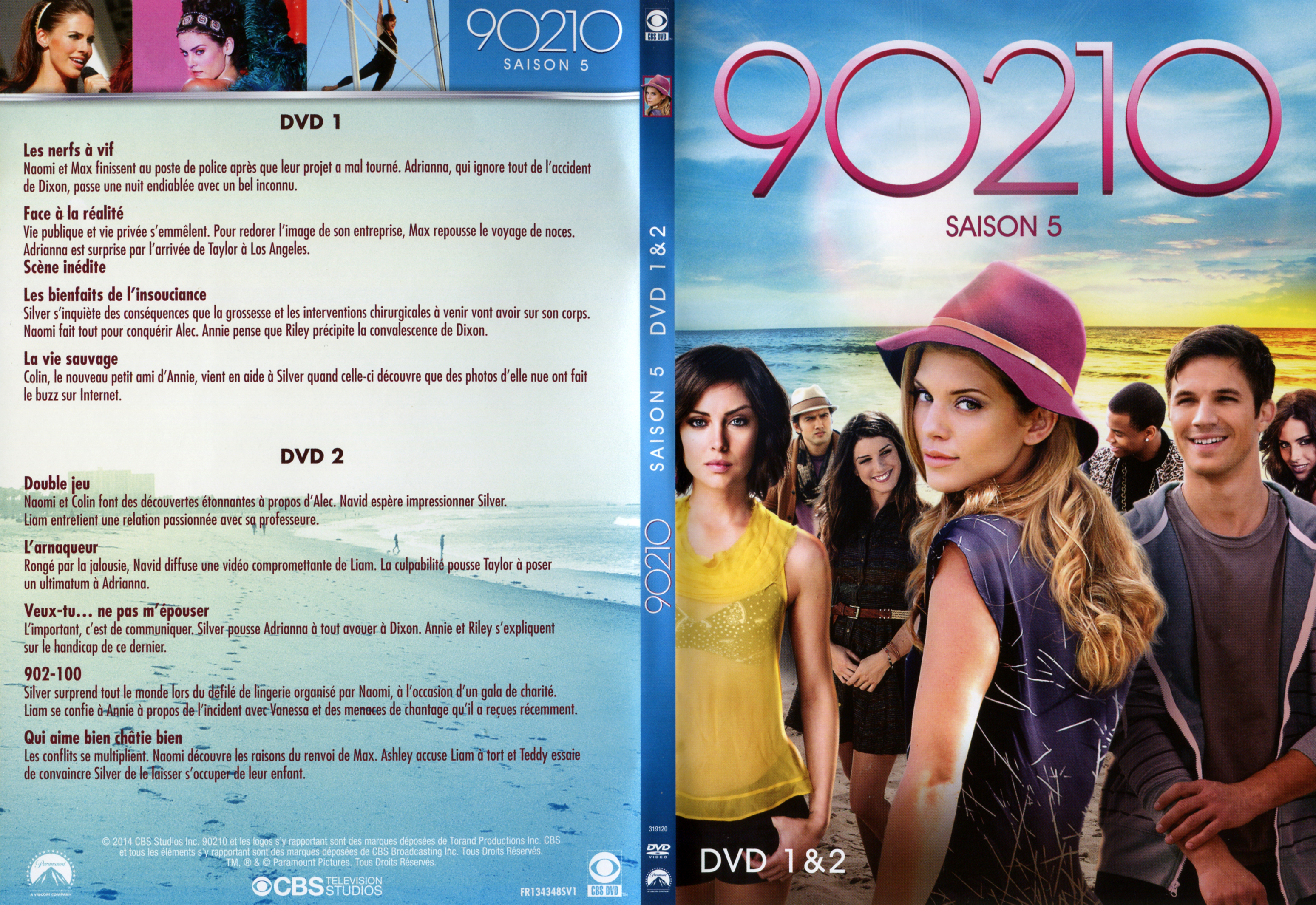 Jaquette DVD 90210 Saison 5 DVD 1