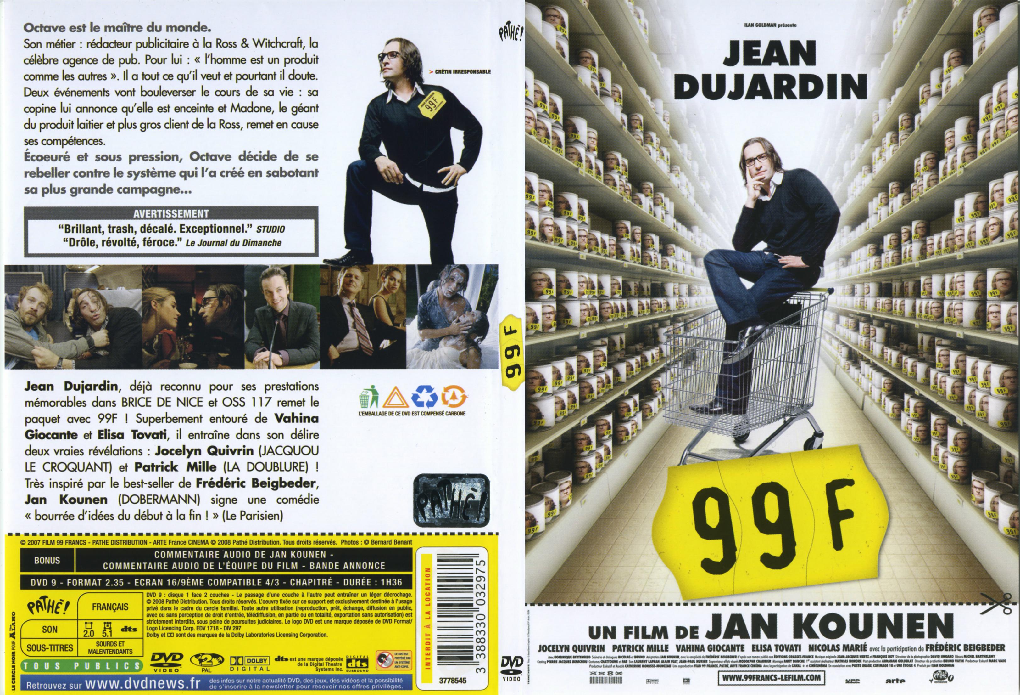 Jaquette DVD 99 F - SLIM