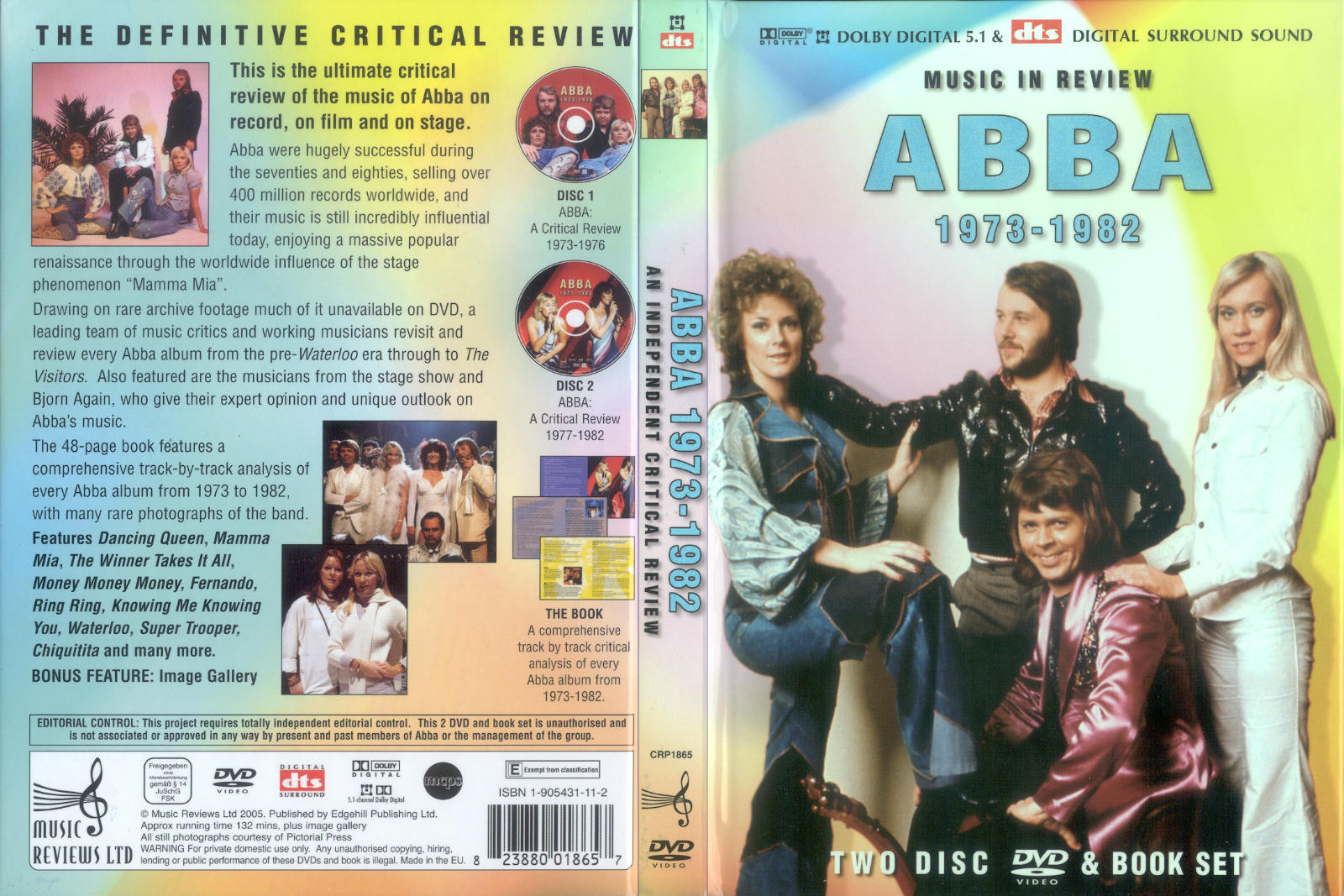 Jaquette DVD ABBA Music in review