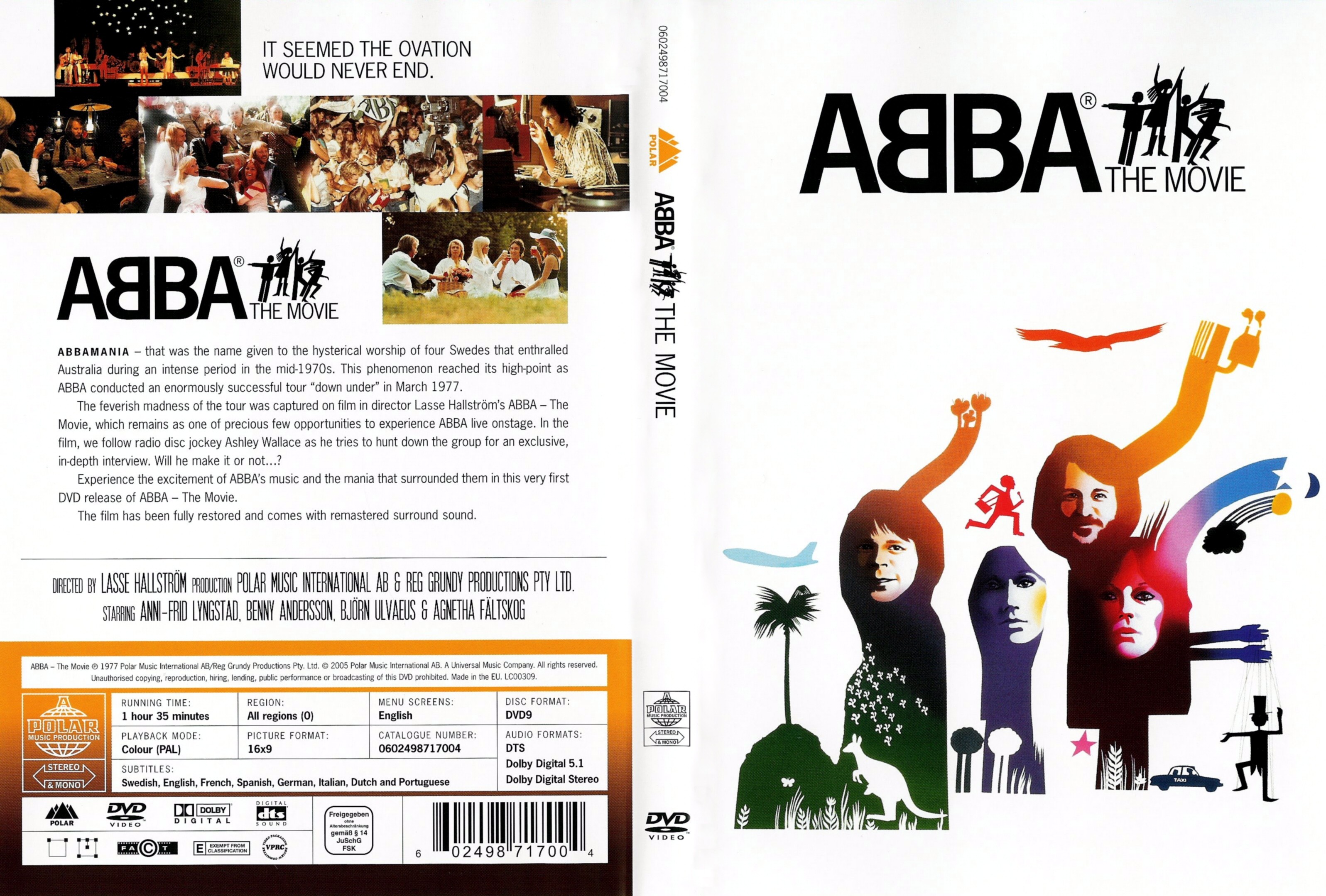 Jaquette DVD ABBA The movie