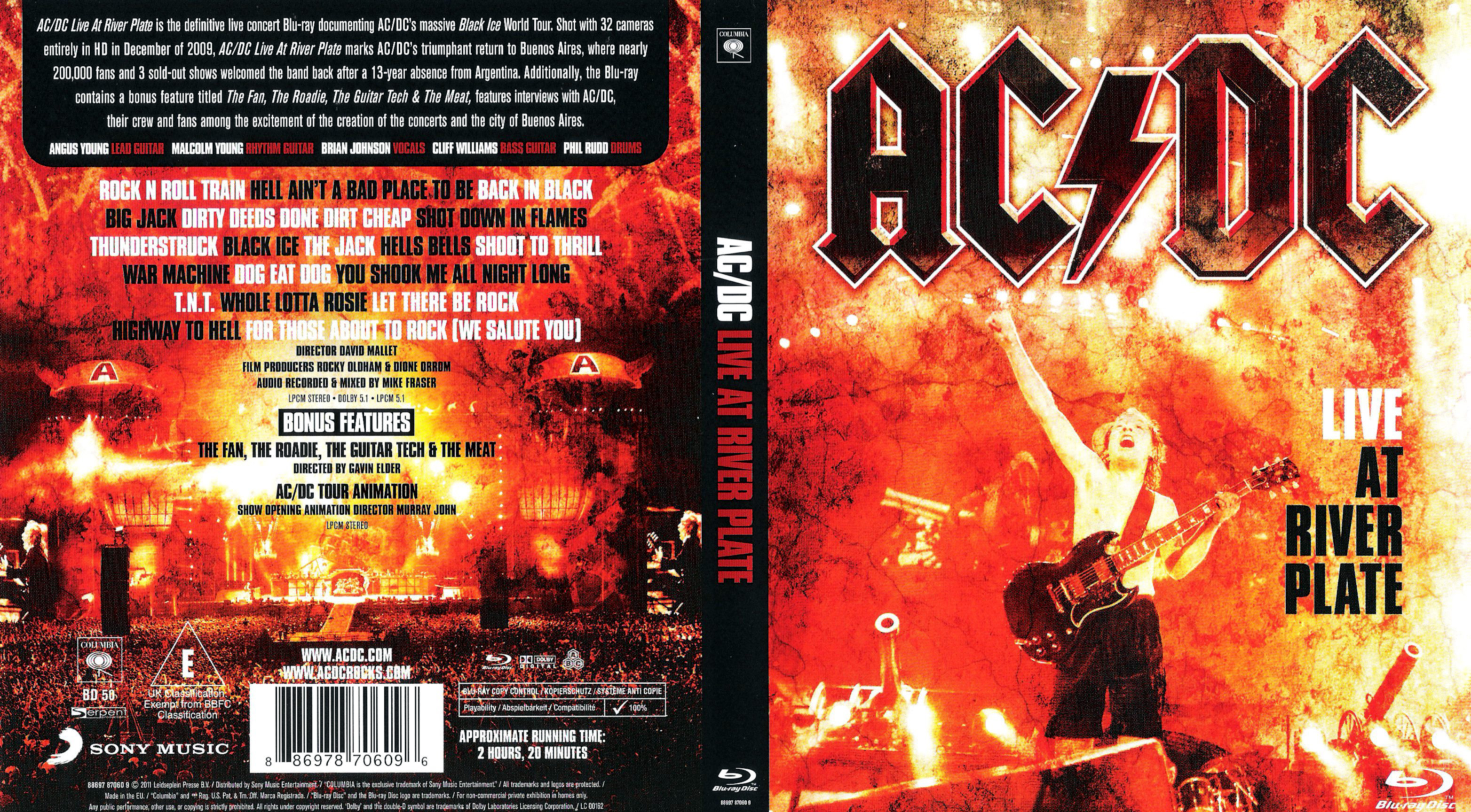Jaquette DVD ACDC Live at River Plate 2009 (BLU-RAY)