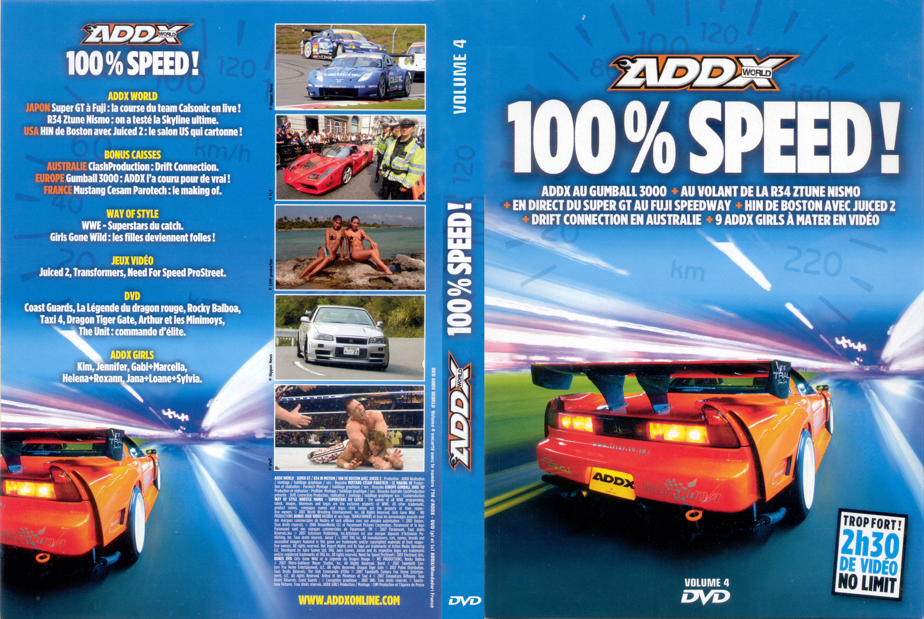 Jaquette DVD ADDX World vol 4