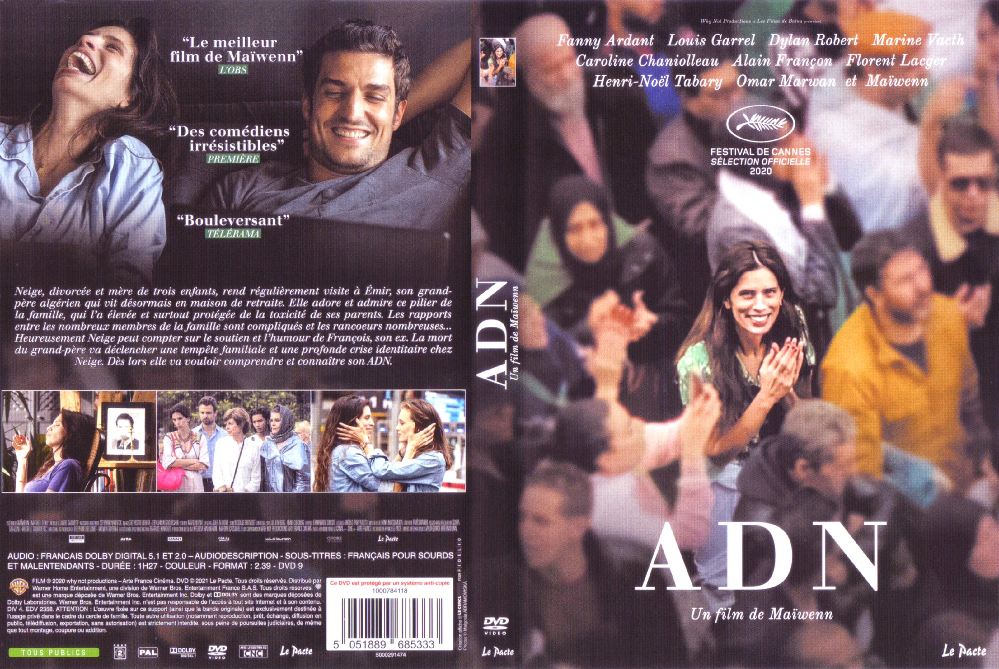 Jaquette DVD ADN