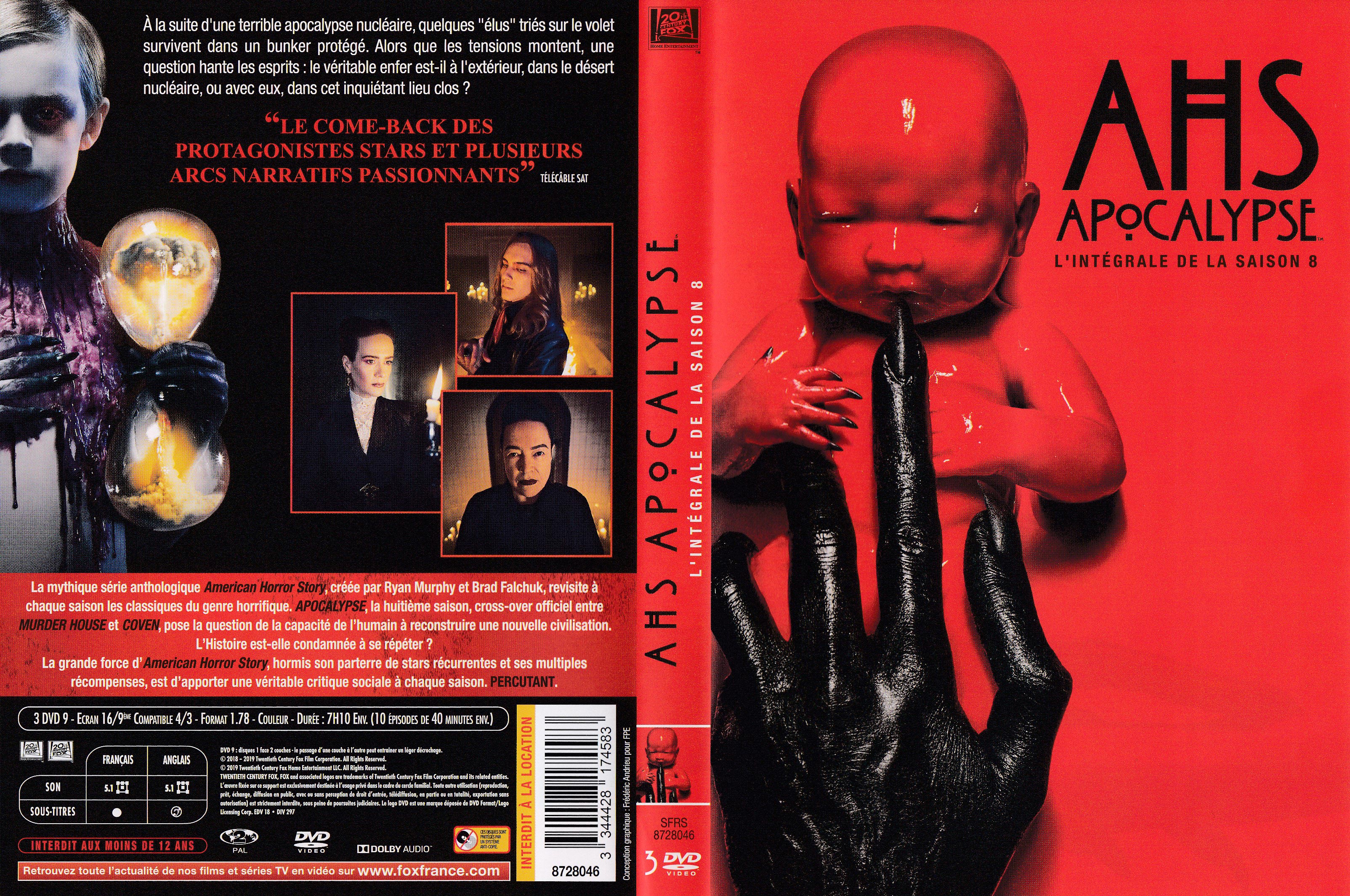 Jaquette DVD AHS apocalypse Saison 8
