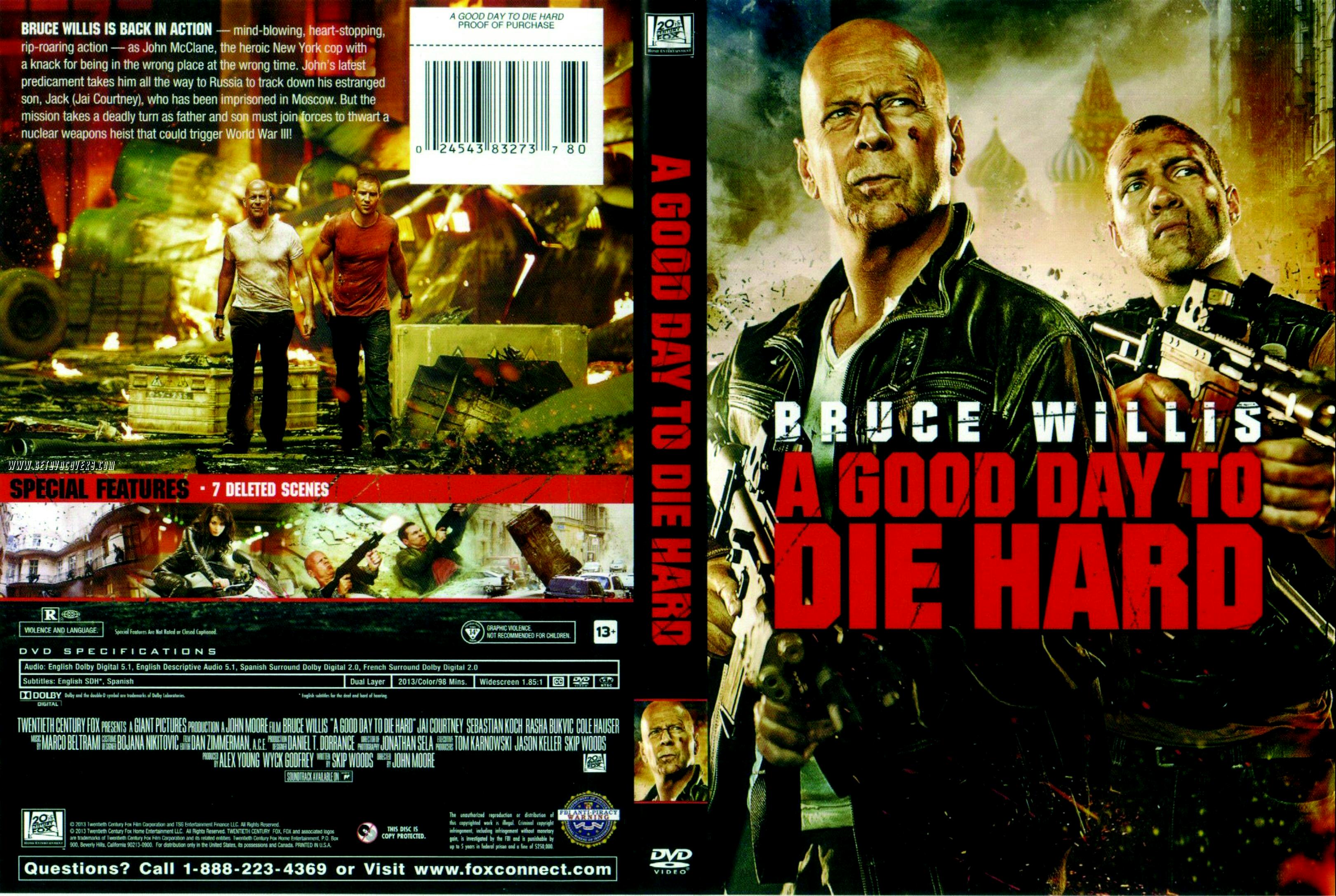 Jaquette DVD A Good Day To Die Hard - Die Hard Belle journe pour mourir Zone 1