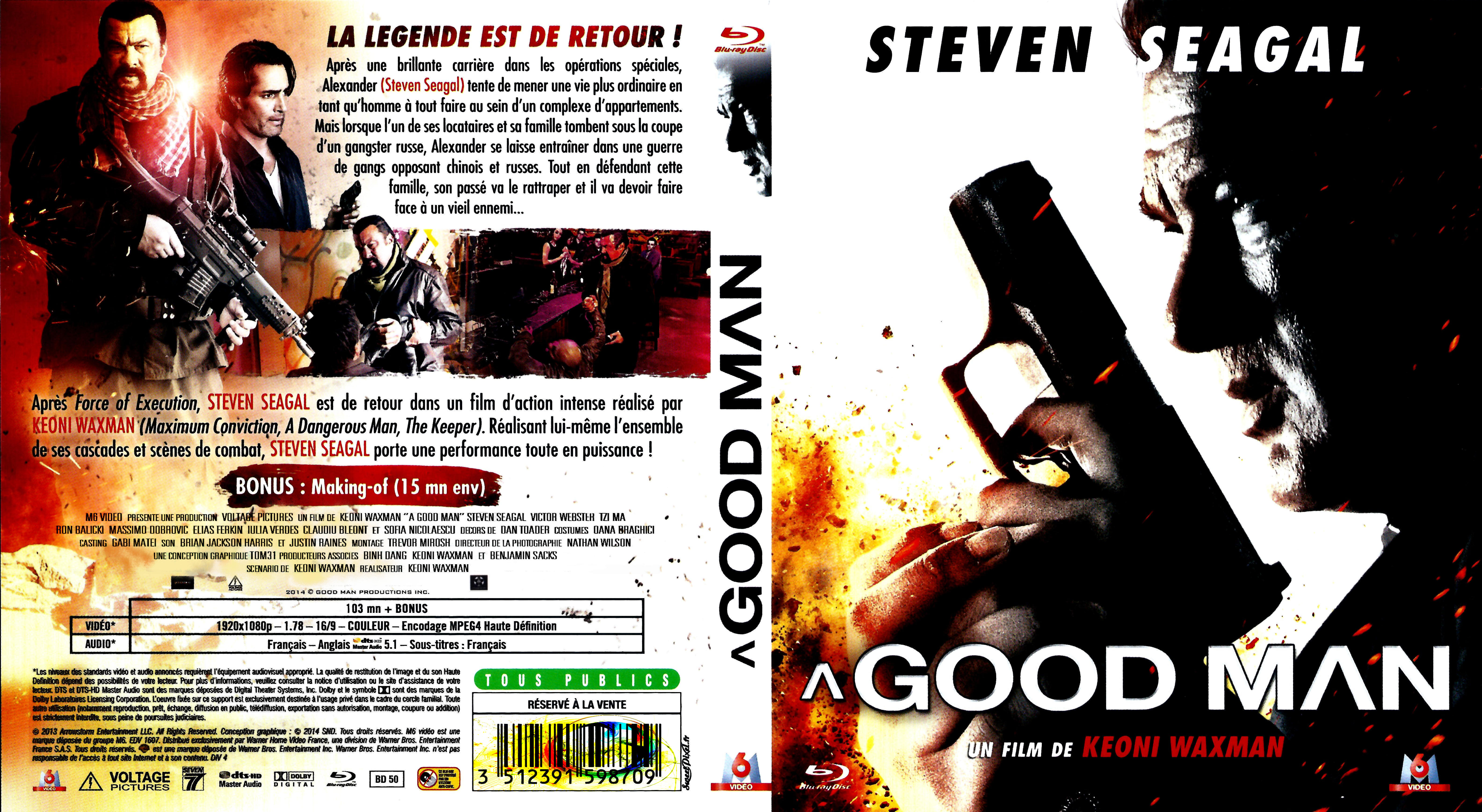 Jaquette DVD A Good Man (BLU-RAY)