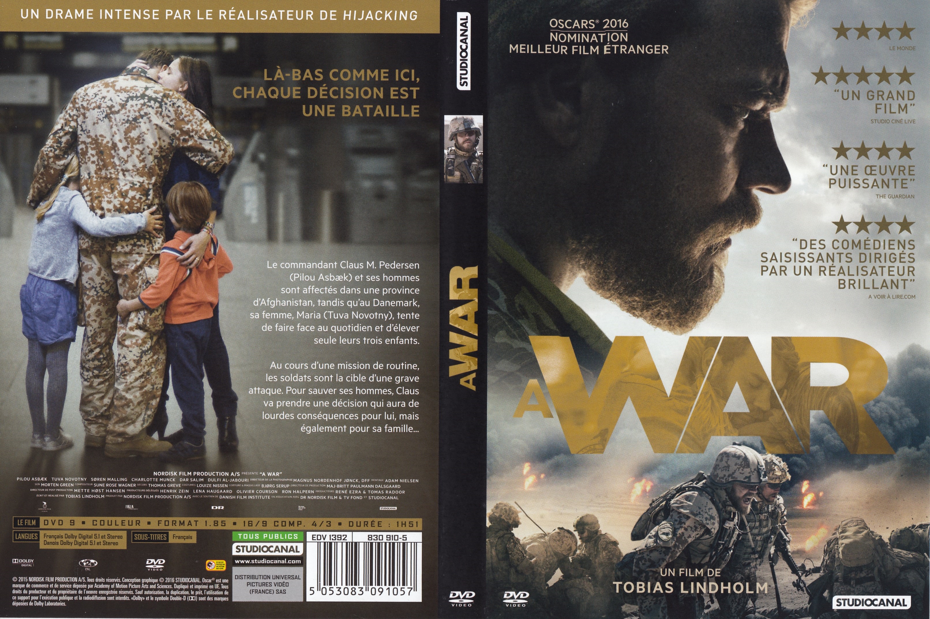 Jaquette DVD A War