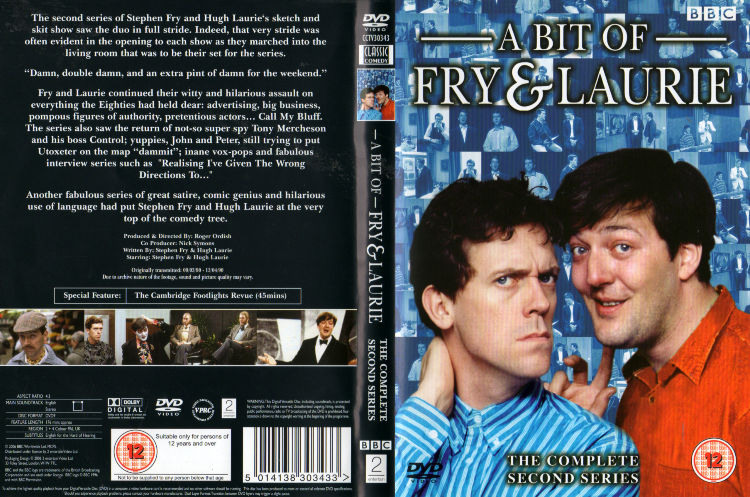 Jaquette DVD A bit of Fry and Laurie Saison 2 Zone 1