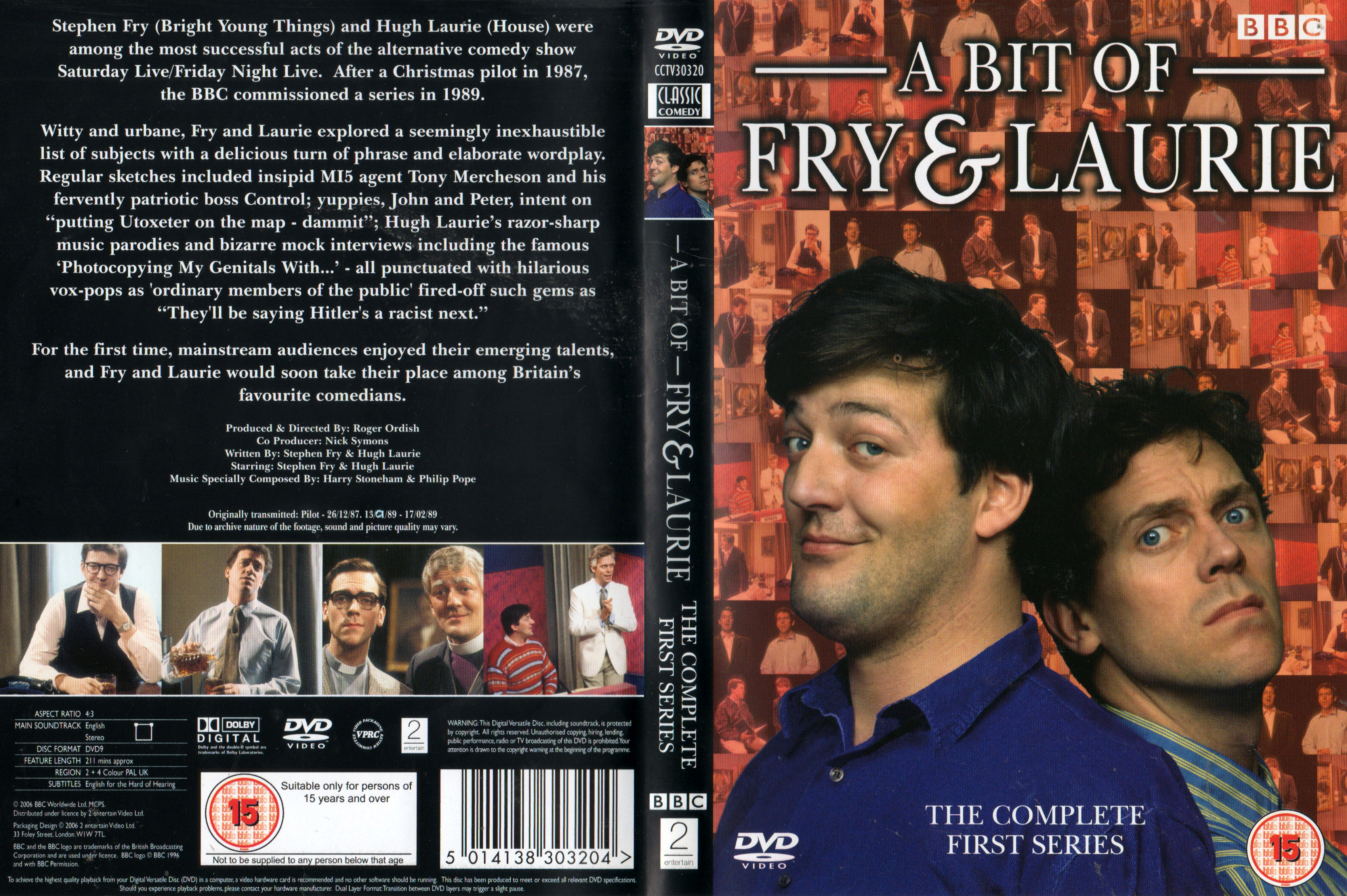 Jaquette DVD A bit of Fry and Laurie Zone 1