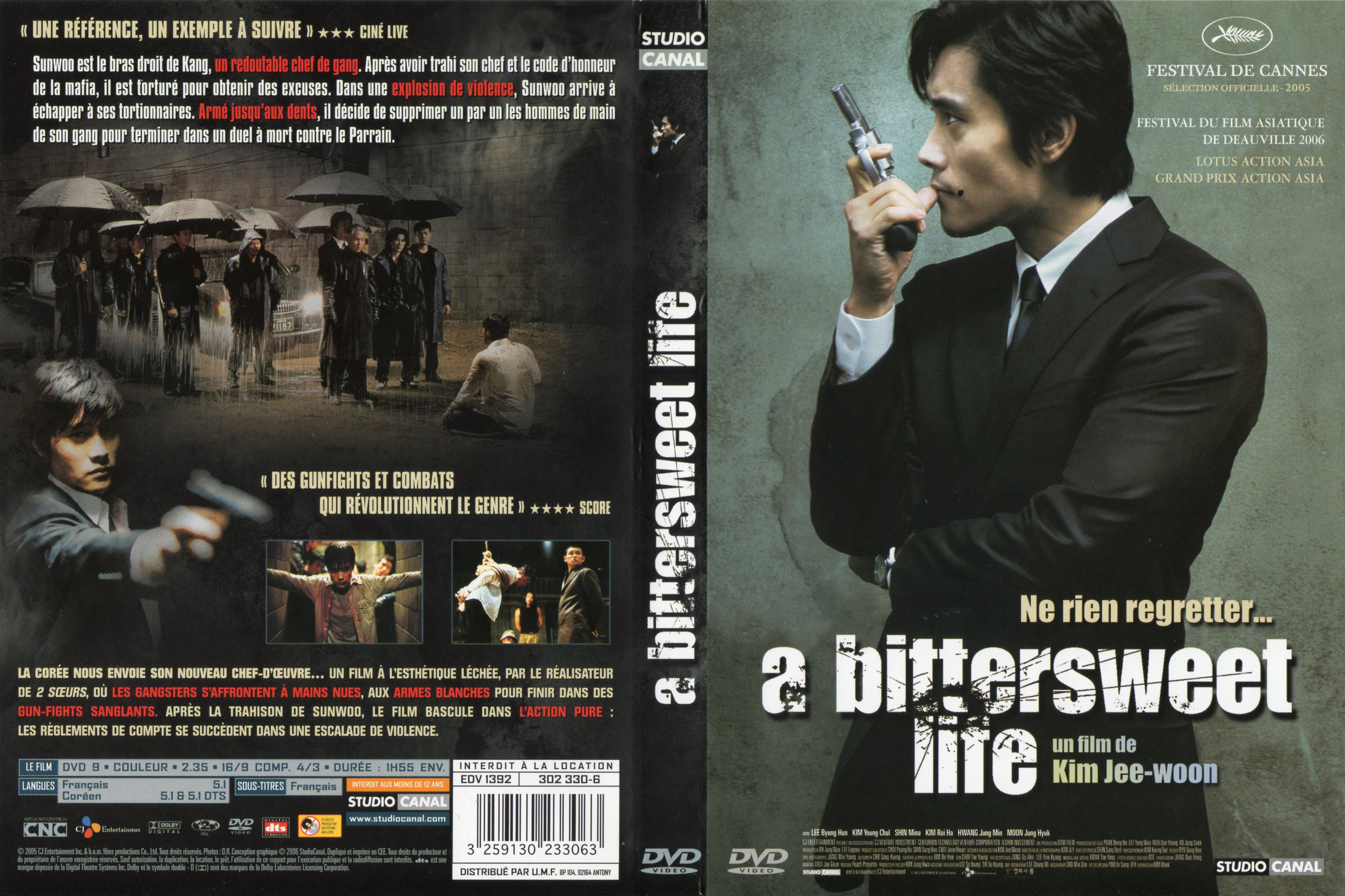 Jaquette DVD A bittersweet life