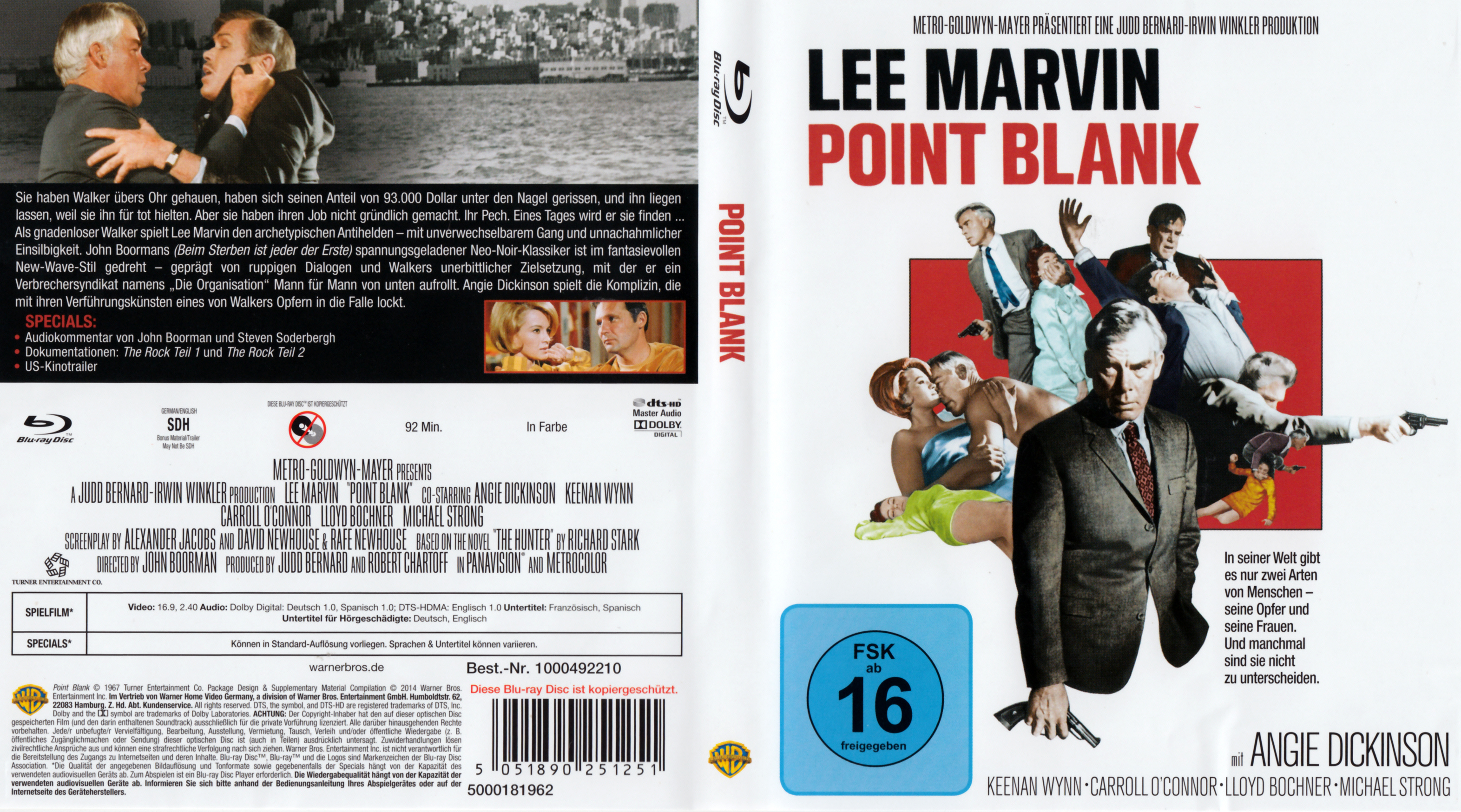 Jaquette DVD A bout portant - Point blank Zone 1