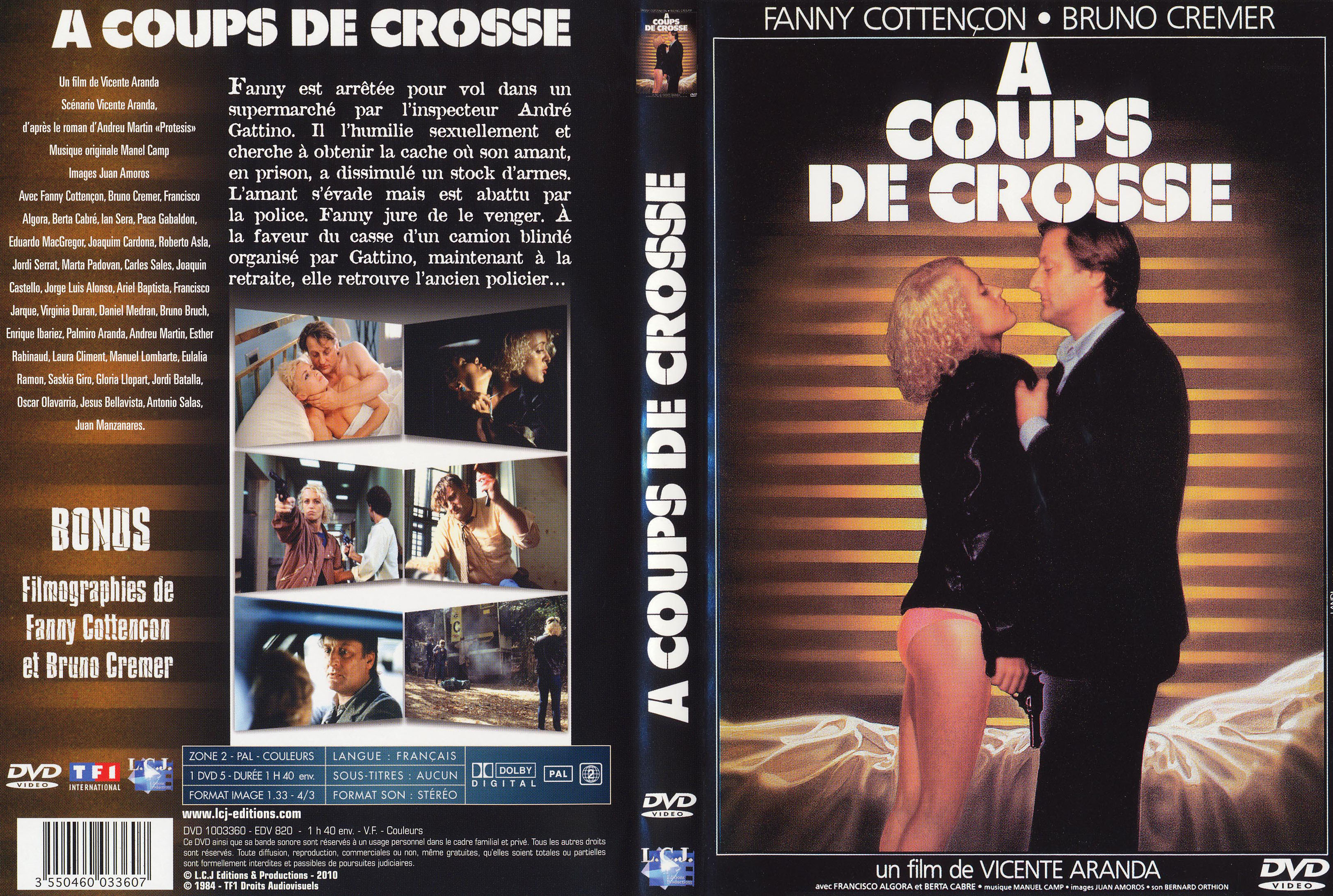 Jaquette DVD A coup de crosse