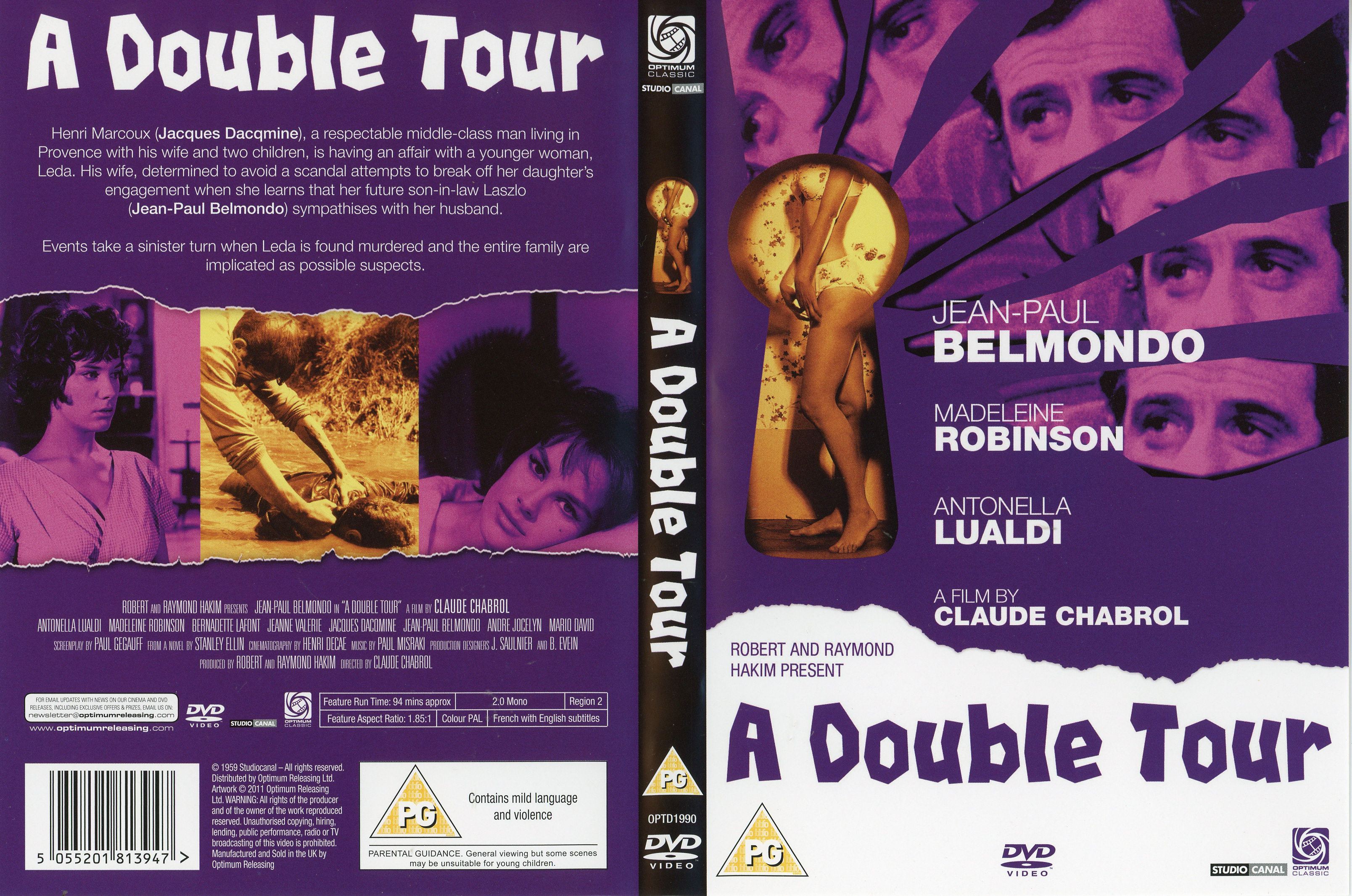Jaquette DVD A double tour v3