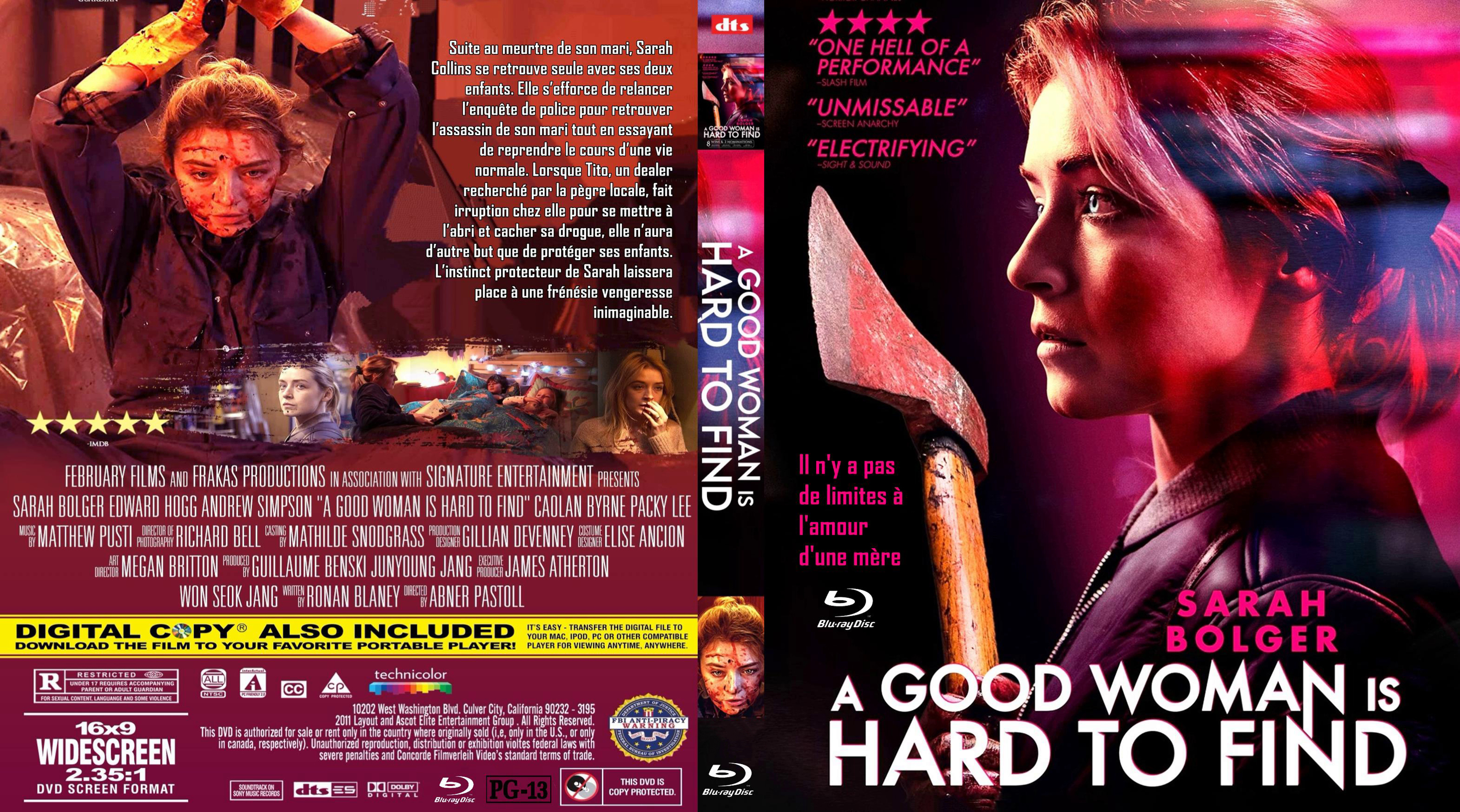 Jaquette DVD A good woman is hard to find custom (BLU-RAY)