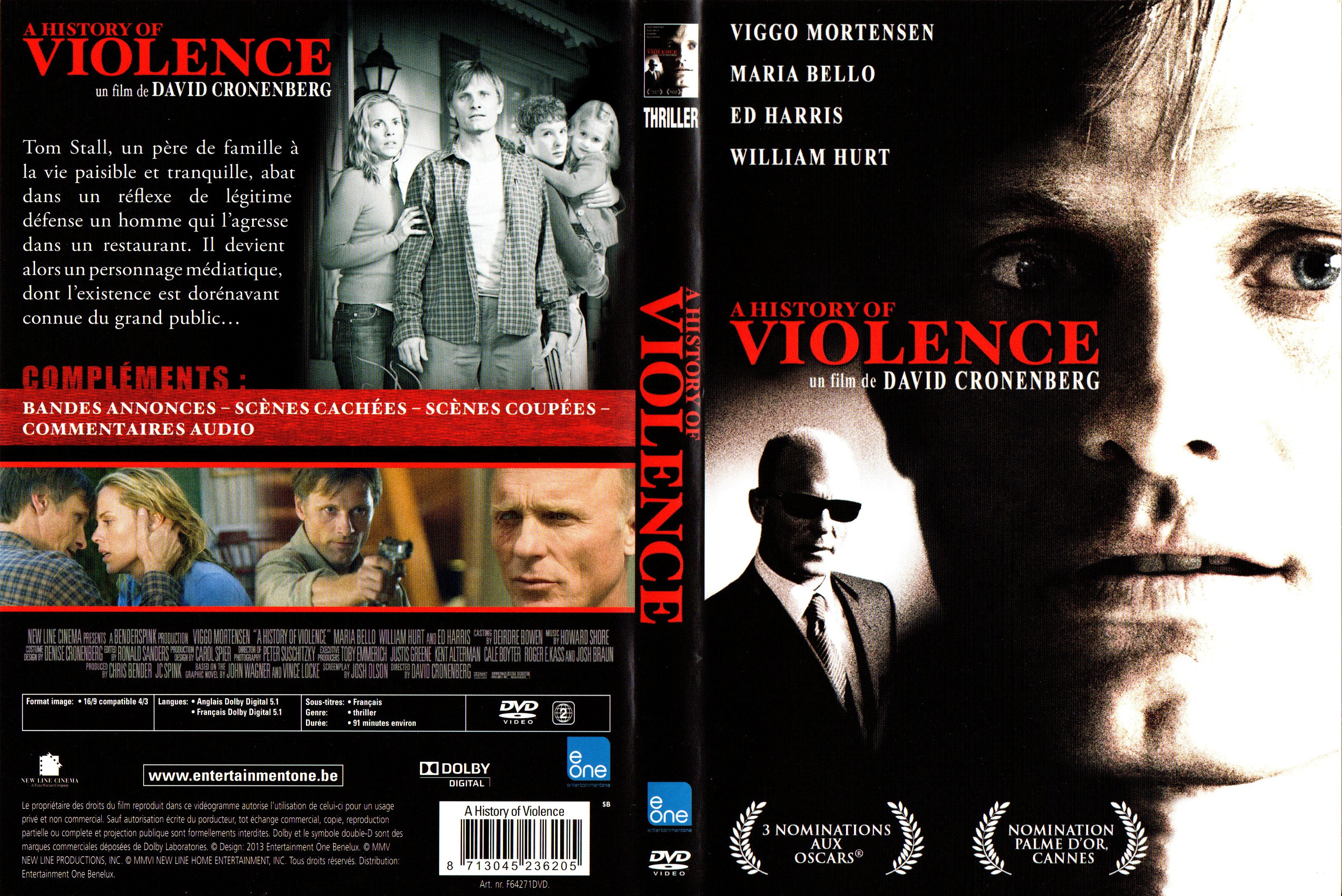 Jaquette DVD A history of violence v3