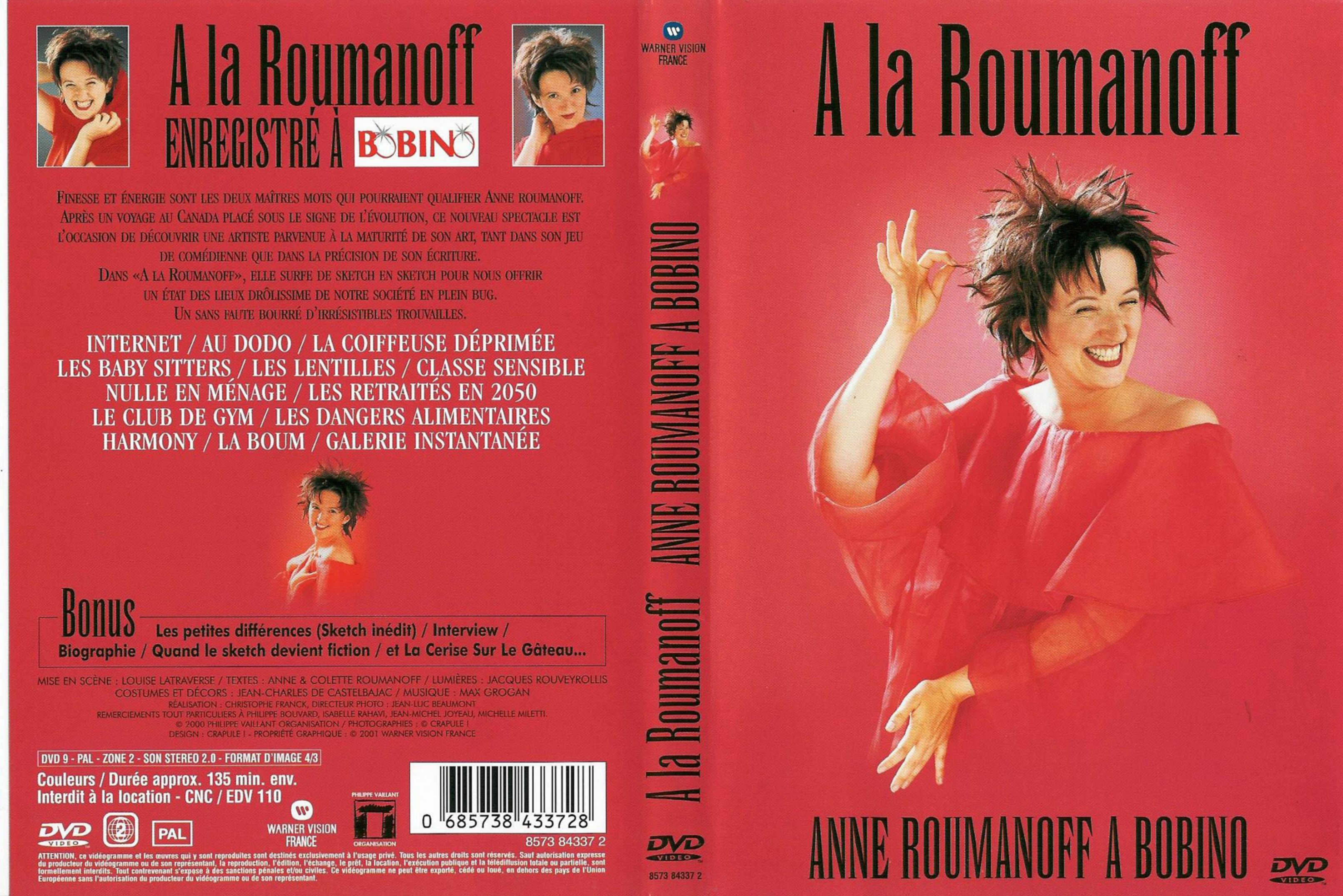 Jaquette DVD A la Roumanoff