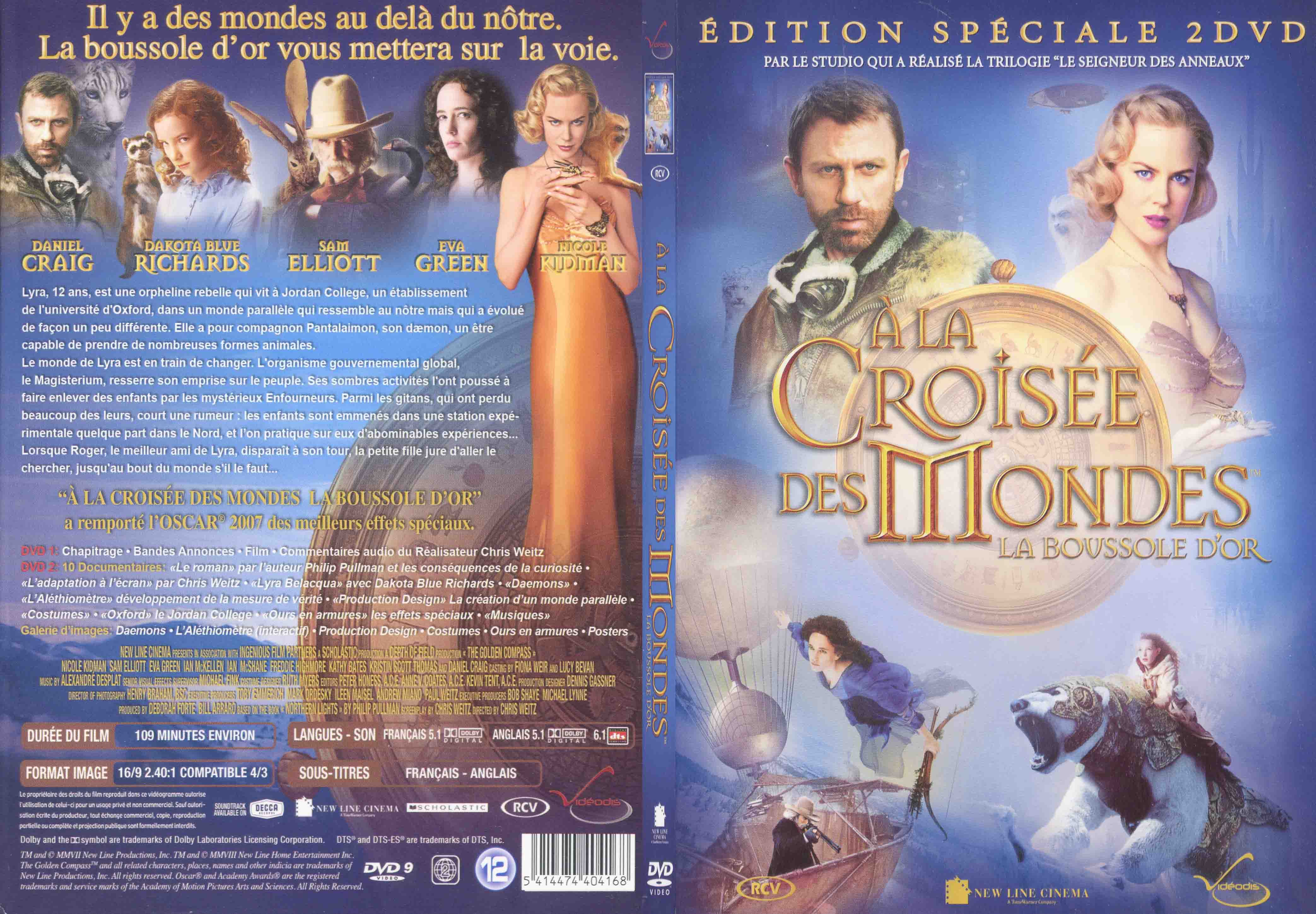 Jaquette DVD A la croise des mondes - La boussole d