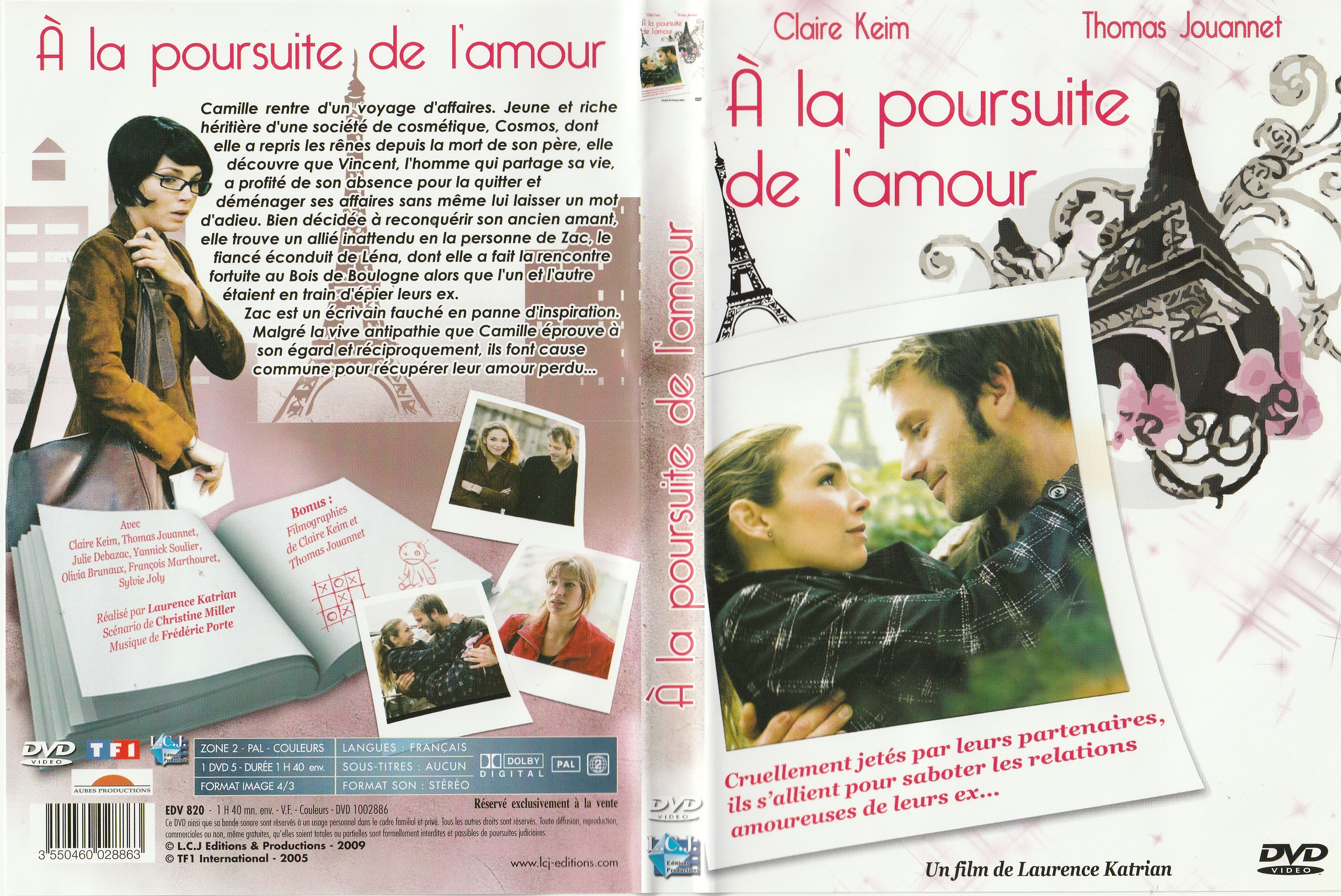 Jaquette DVD A la poursuite de l