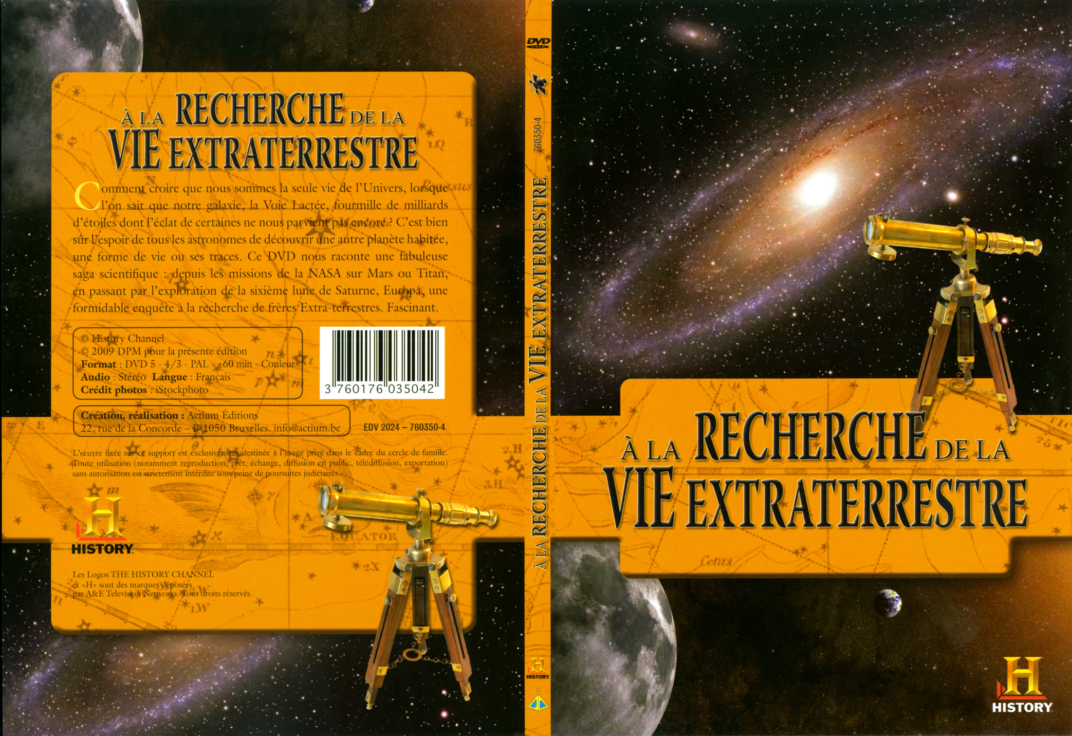 Jaquette DVD A la recherche de la vie extraterrestre