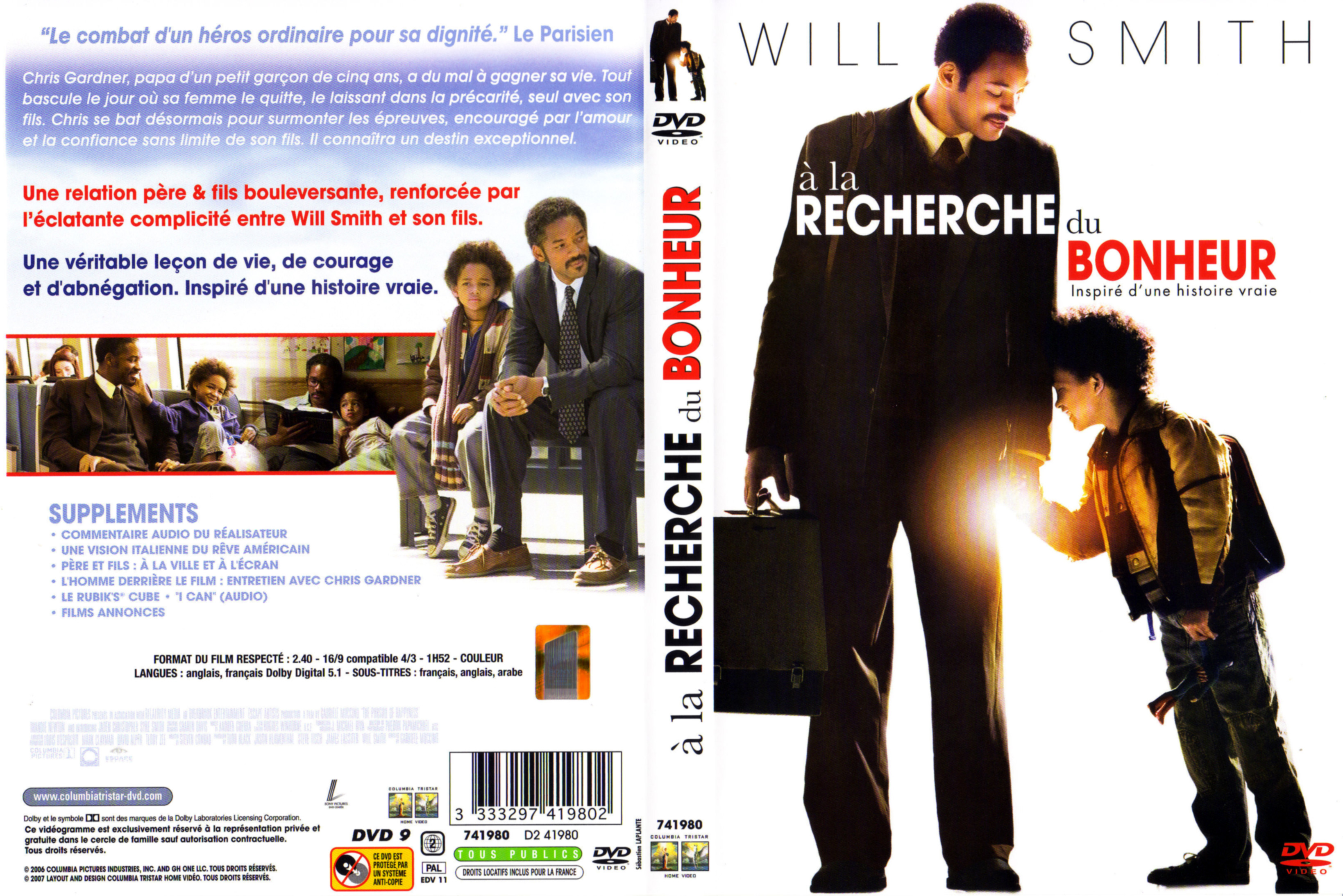 Jaquette DVD A la recherche du bonheur v2