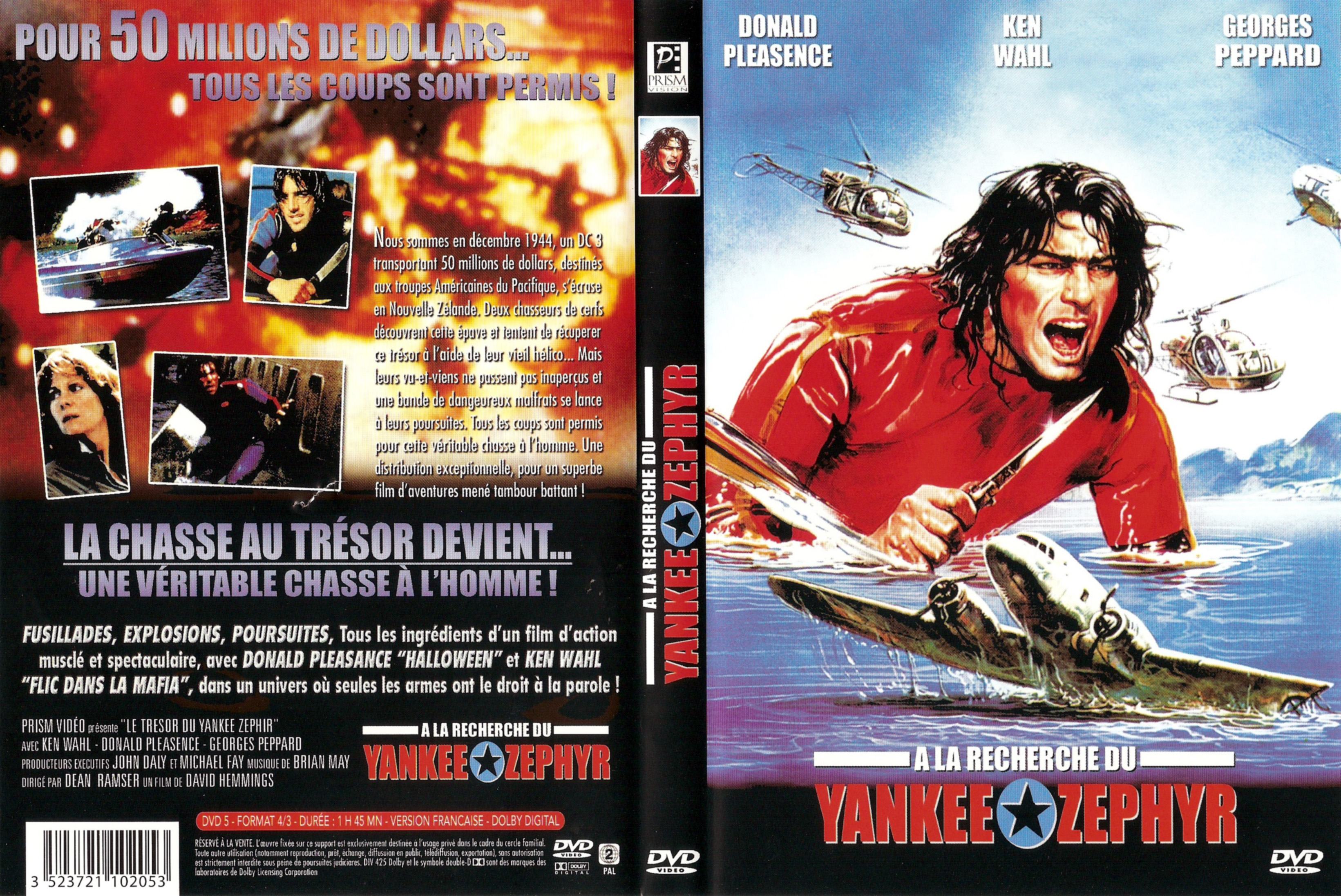 Jaquette DVD A la recherche du yankee zephir