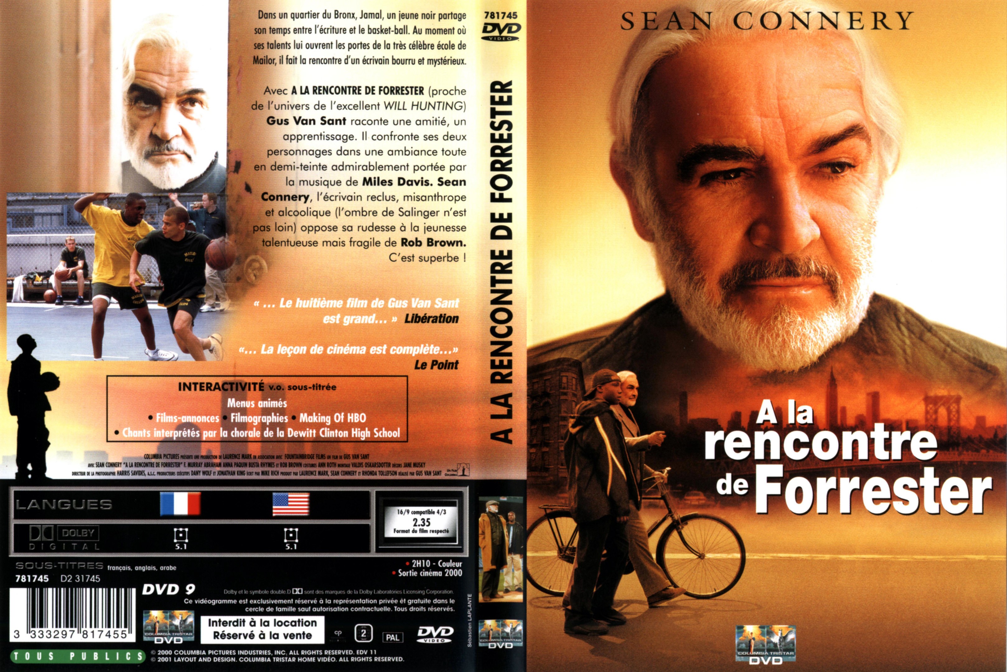 Jaquette DVD A la rencontre de Forrester