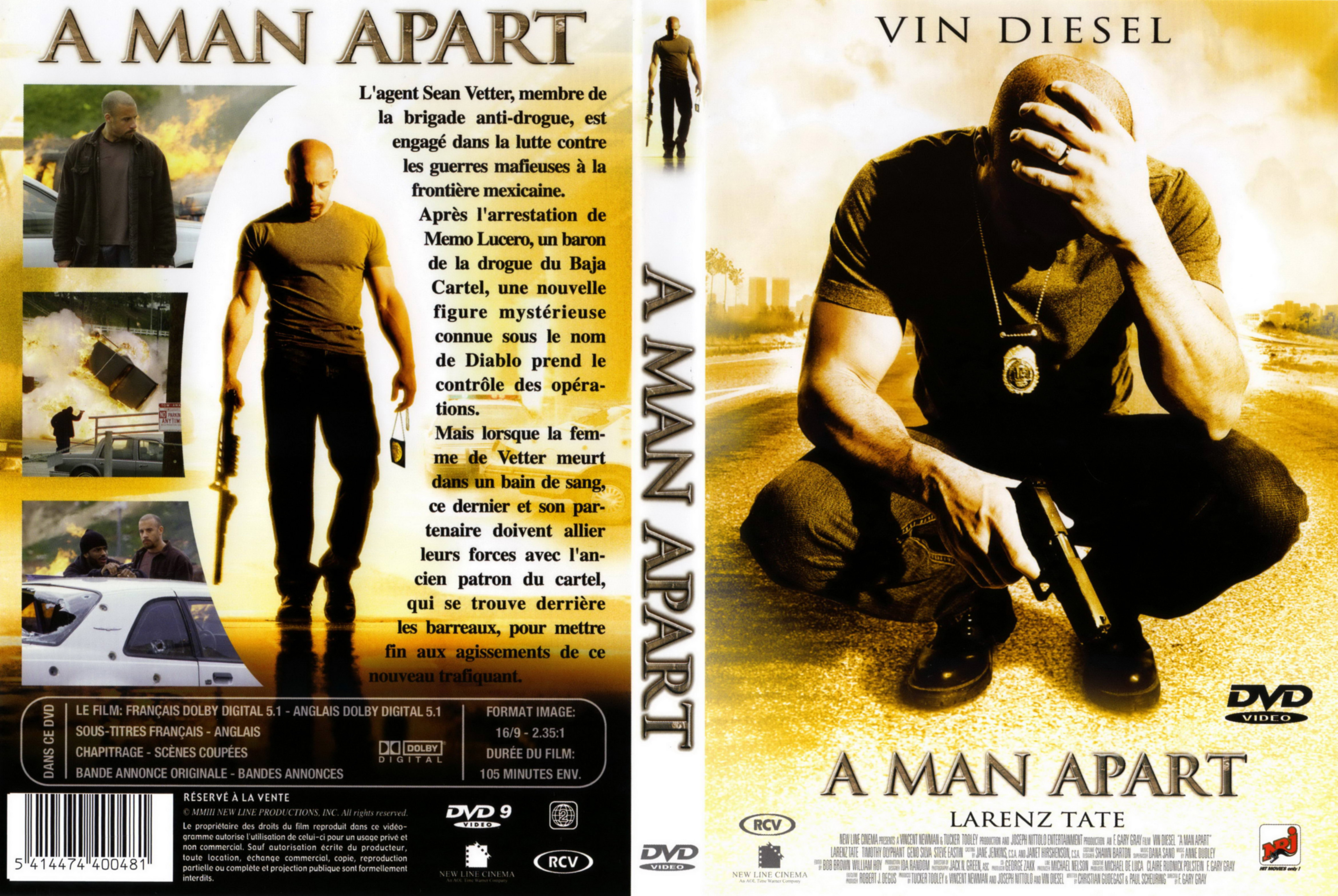 Jaquette DVD A man apart