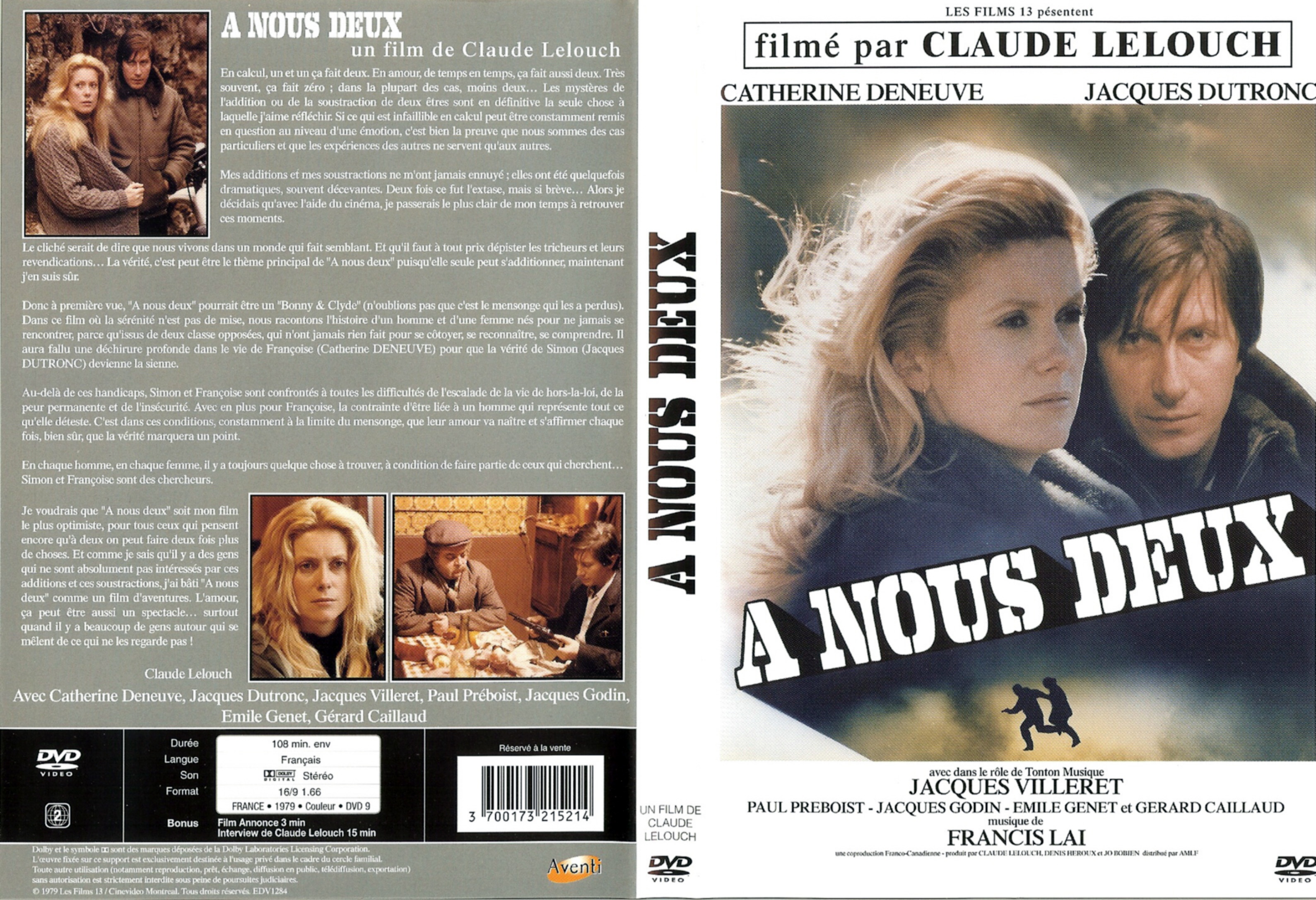 Jaquette DVD A nous deux