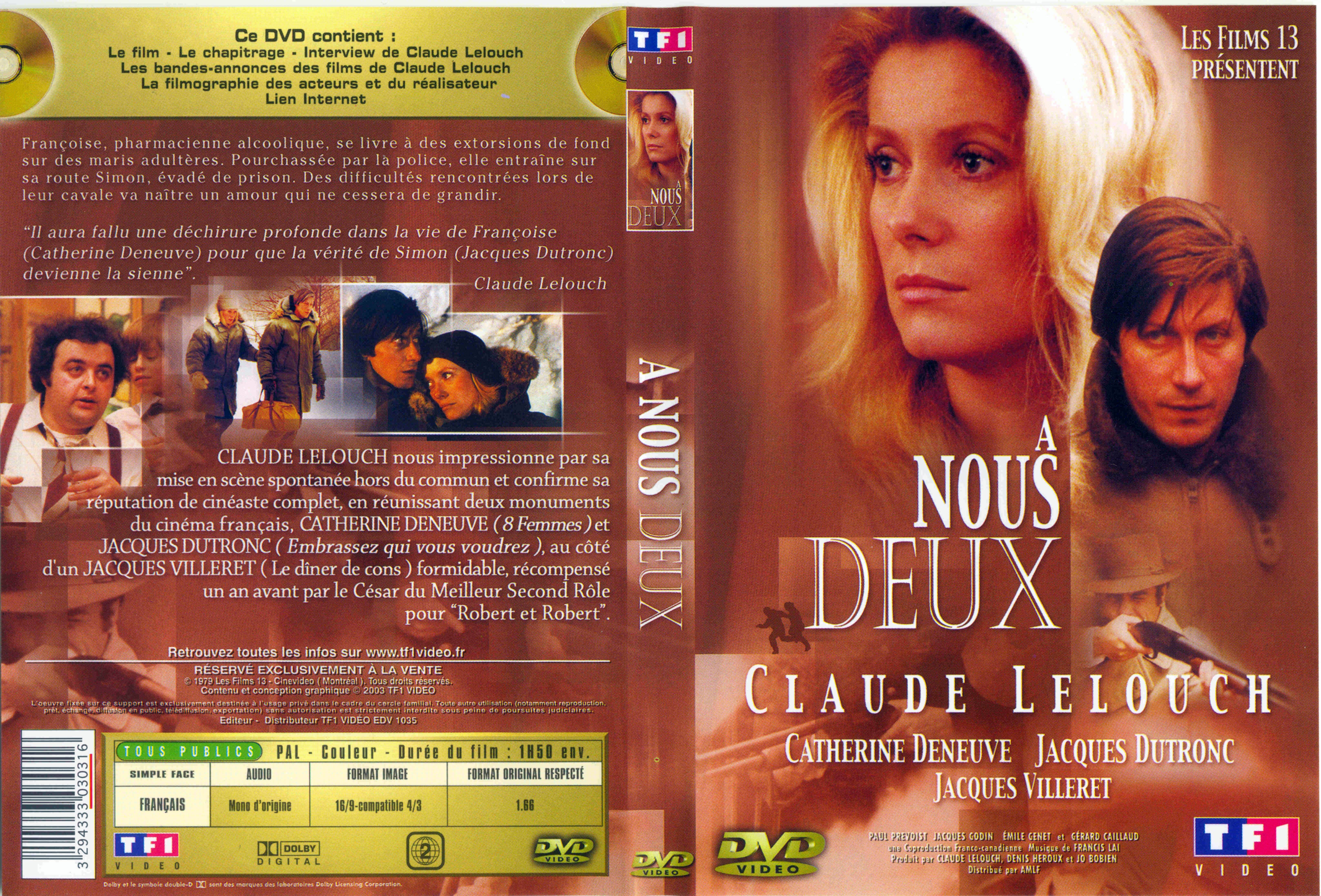 Jaquette DVD A nous deux v2