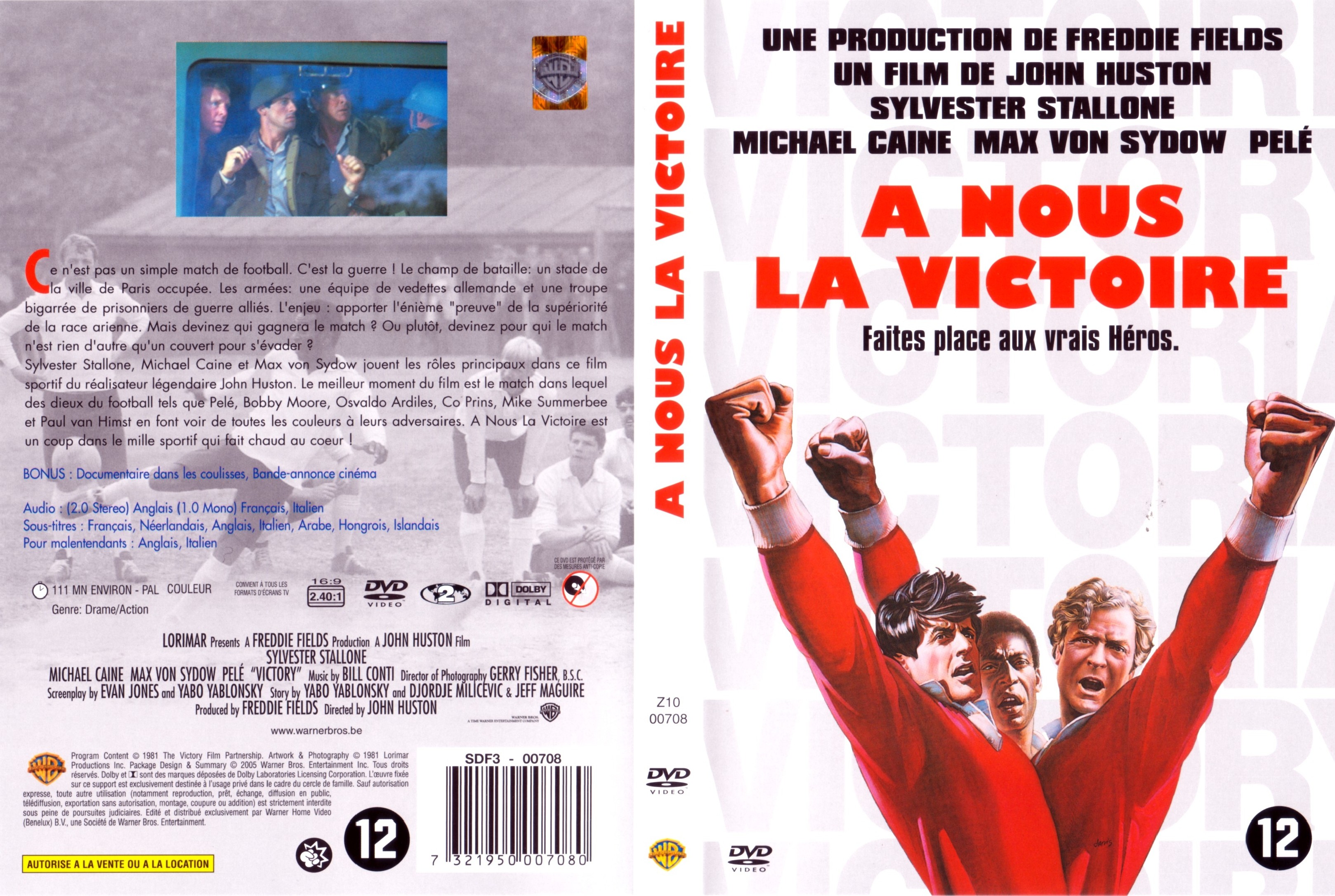 Jaquette DVD A nous la victoire