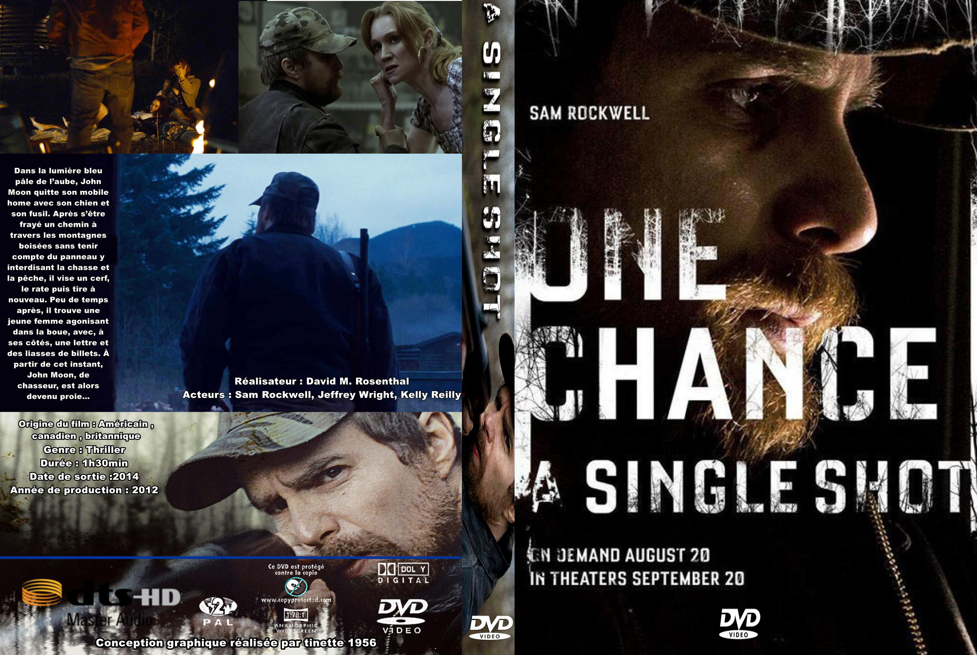 Jaquette DVD A single shot - Une chance custom