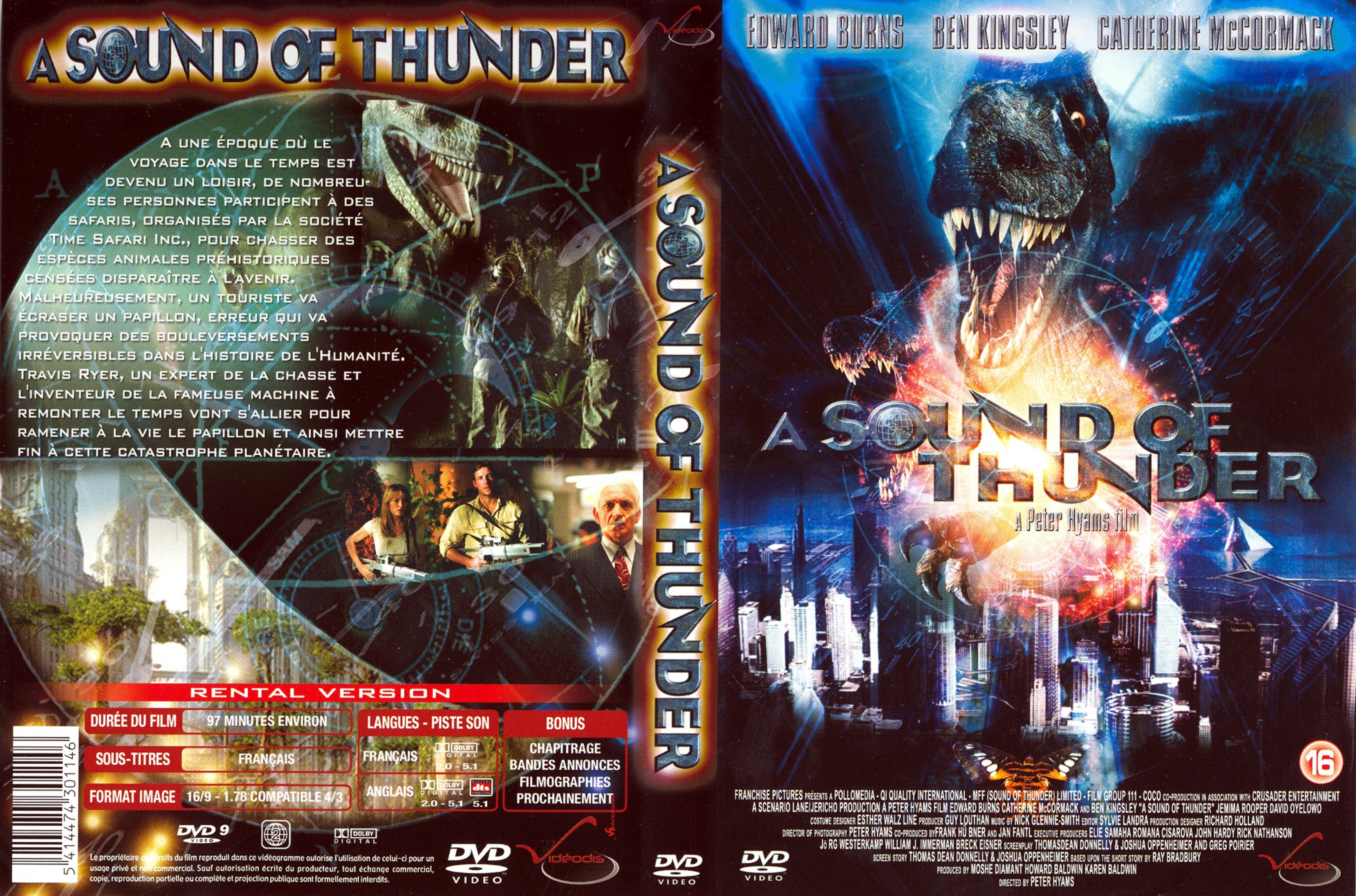 Jaquette DVD A sound of thunder