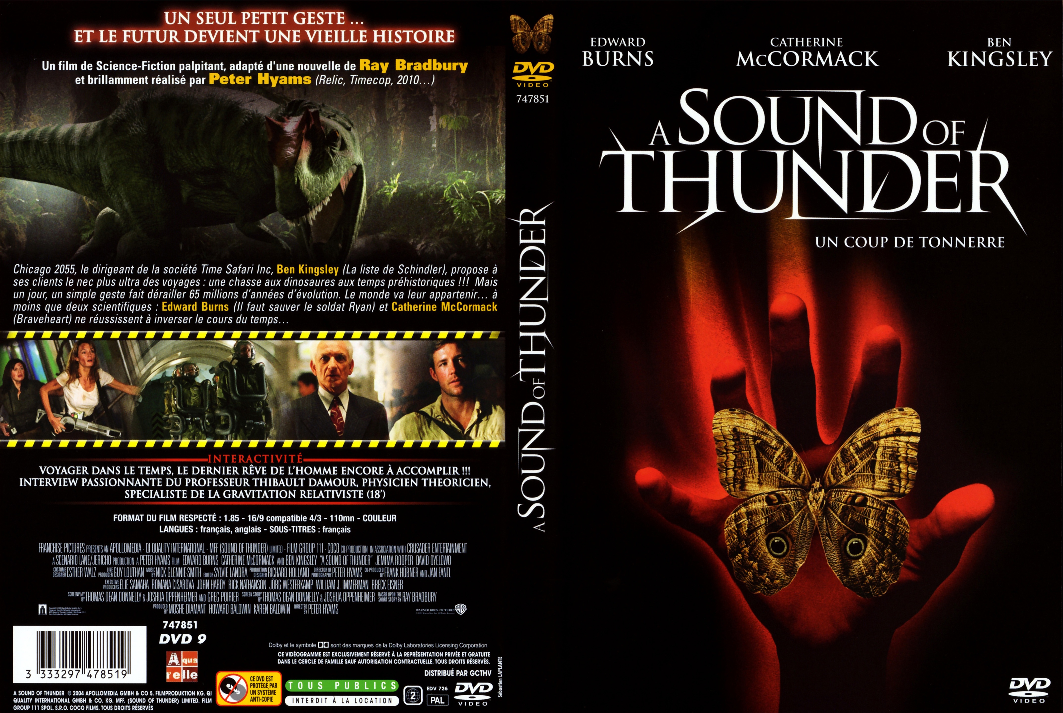 Jaquette DVD A sound of thunder v2