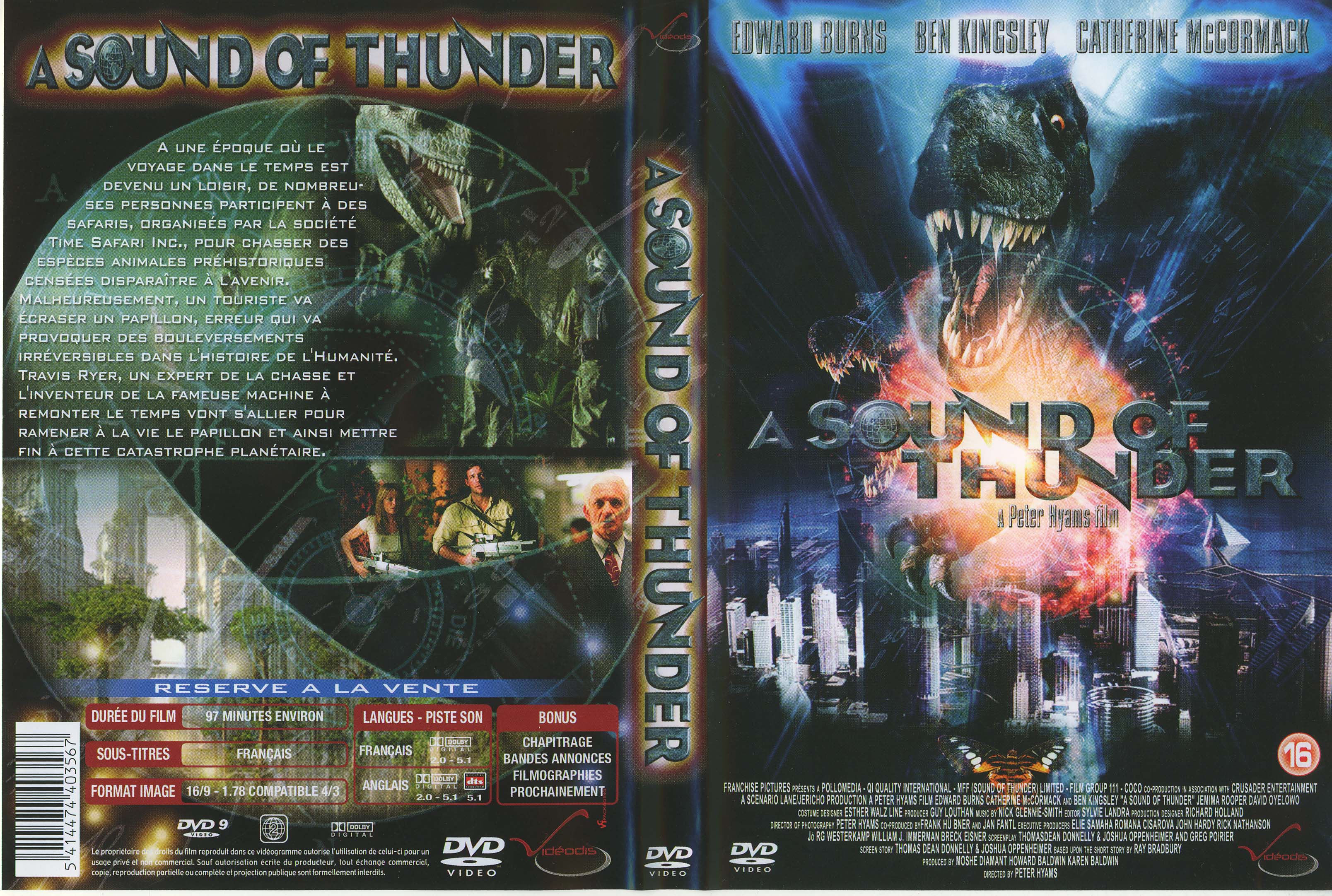 Jaquette DVD A sound of thunder v3