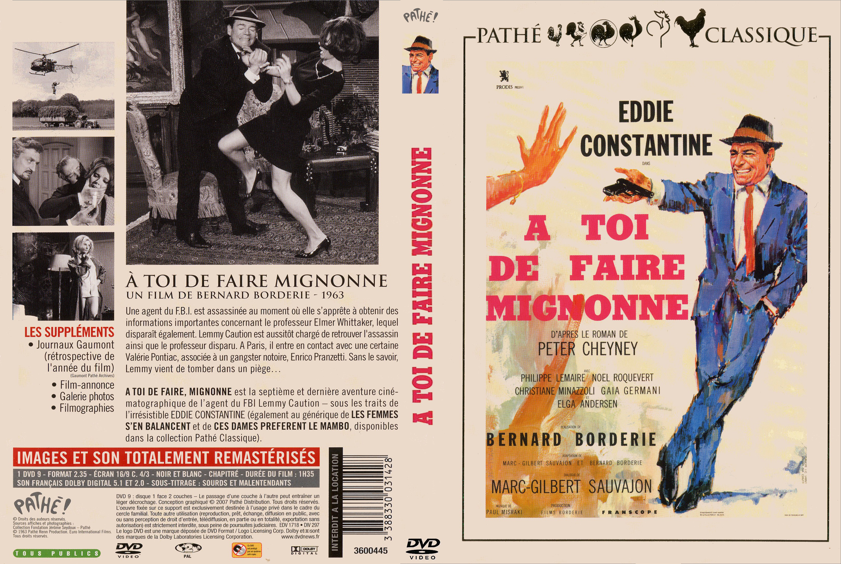 Jaquette DVD A toi de faire mignonne custom