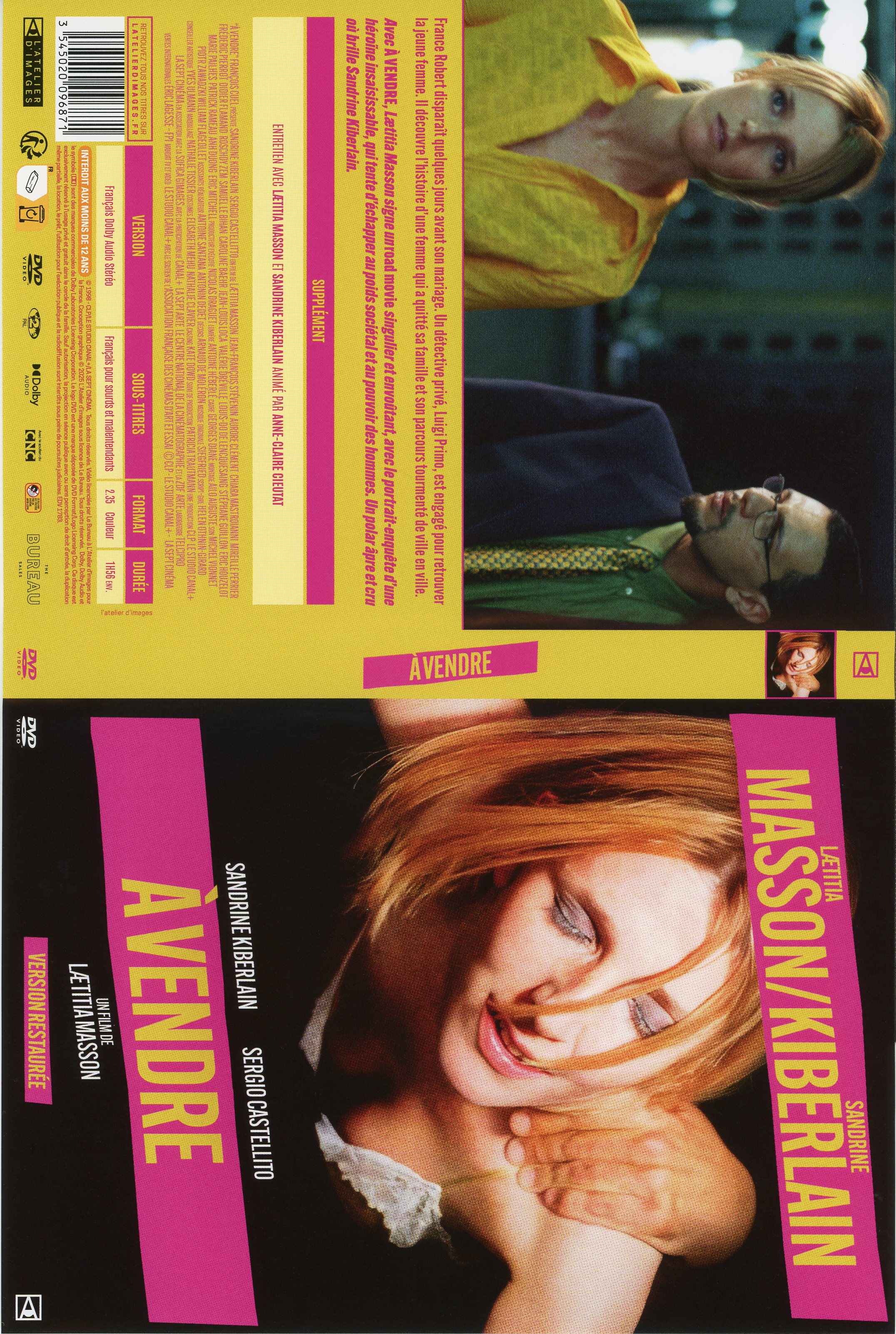 Jaquette DVD A vendre 