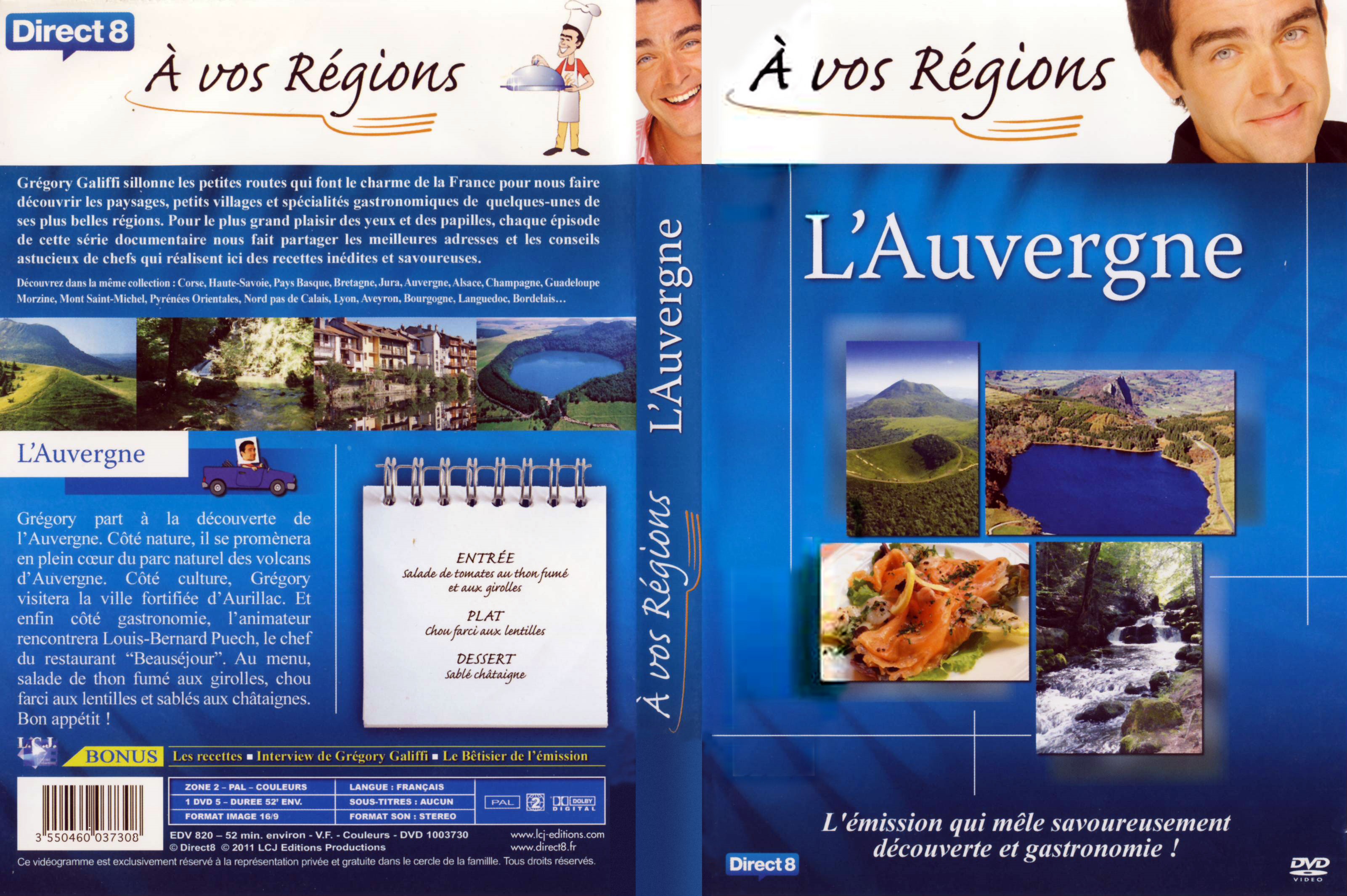 Jaquette DVD A vos rgion - L