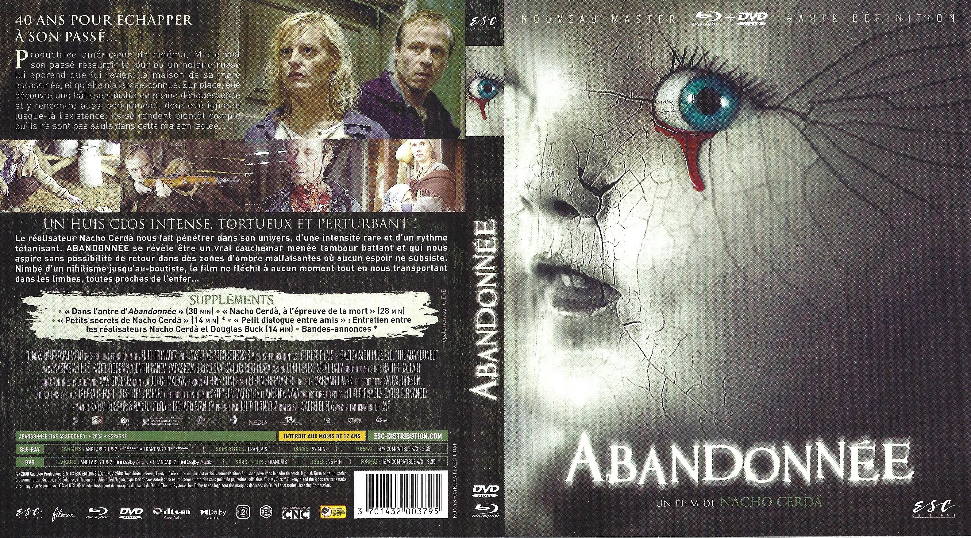 Jaquette DVD Abandonne (BLU-RAY)