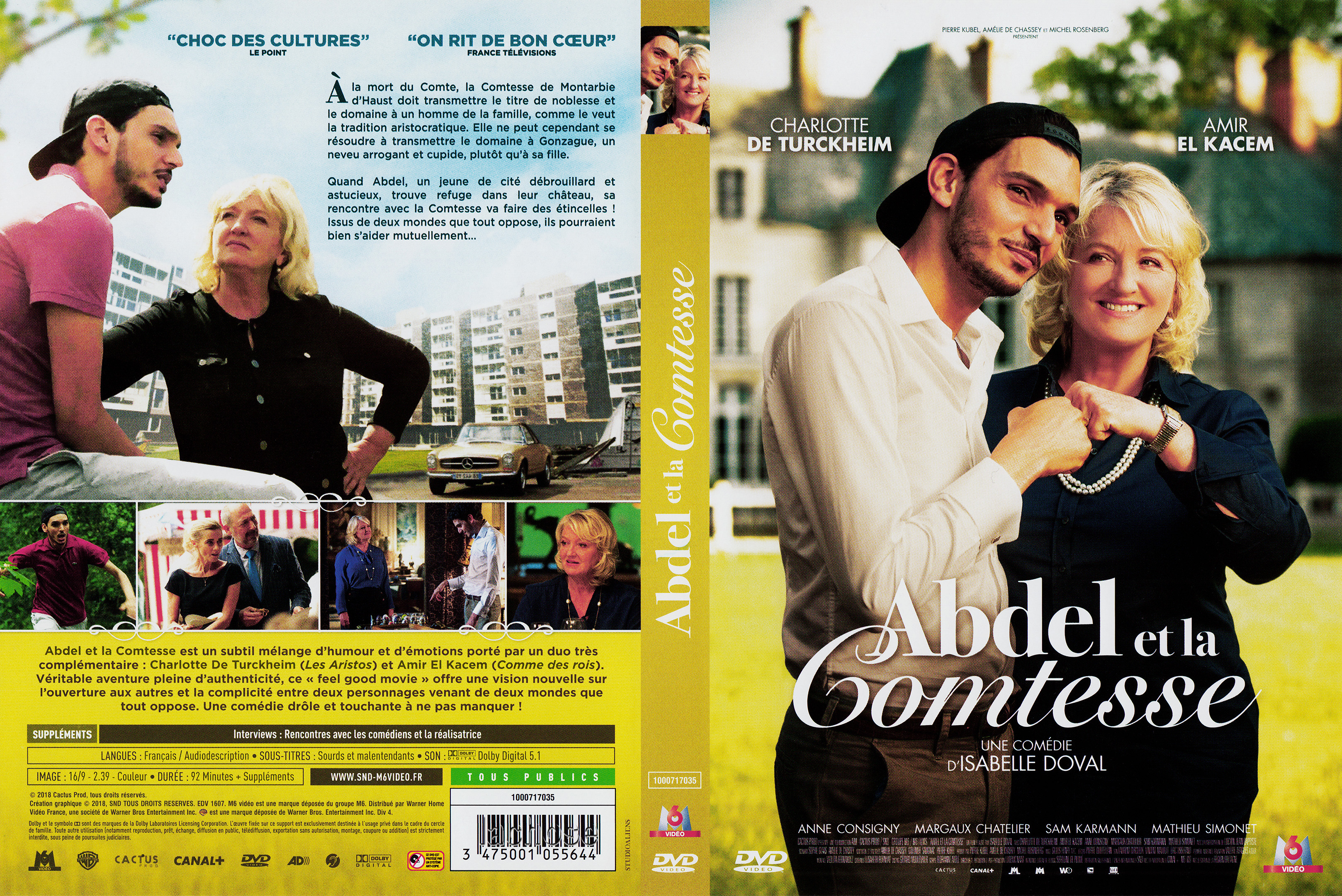 Jaquette DVD Abdel et la comtesse