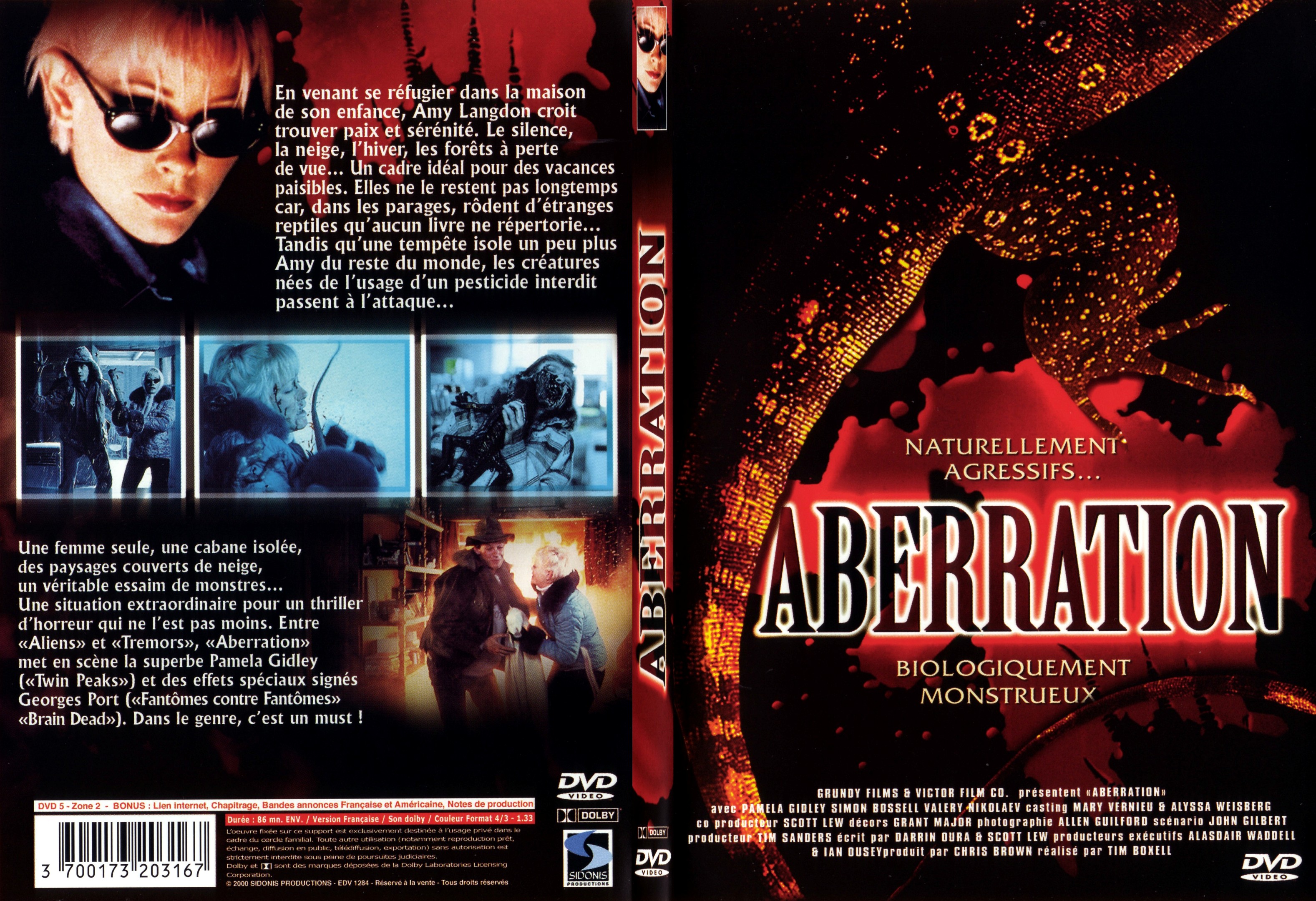 Jaquette DVD Aberration - SLIM