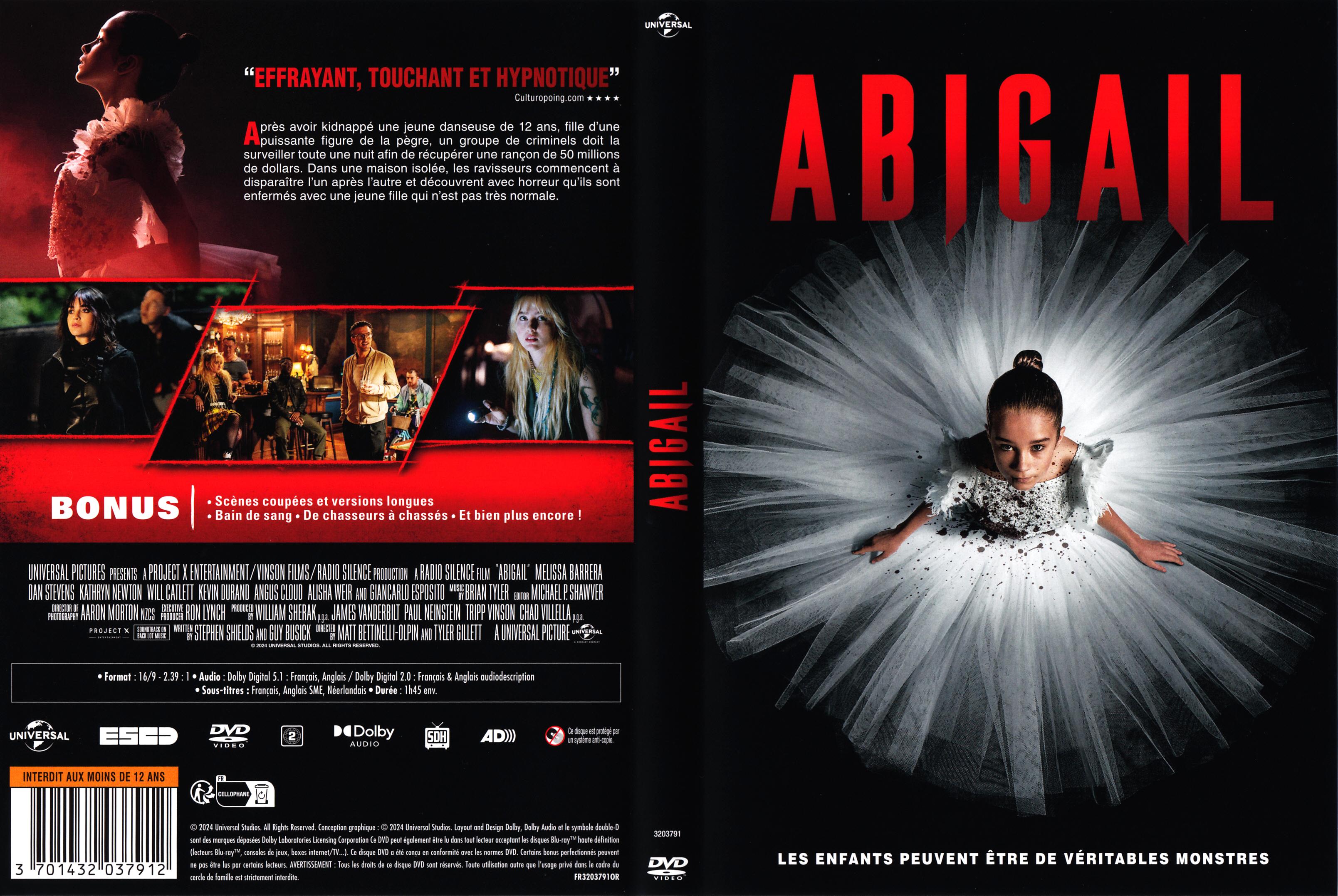 Jaquette DVD Abigail