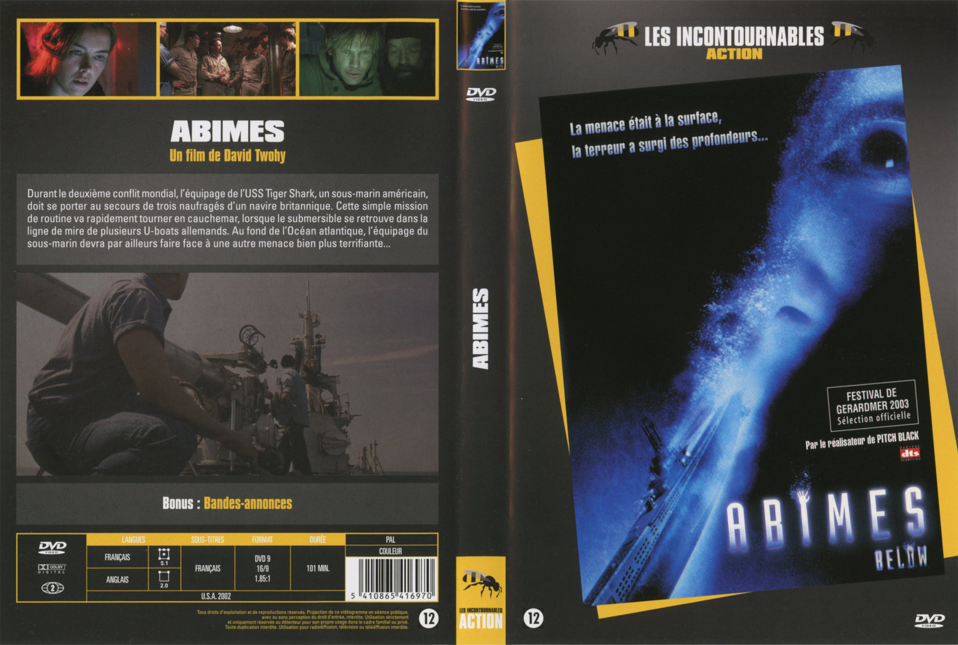 Jaquette DVD Abimes v2