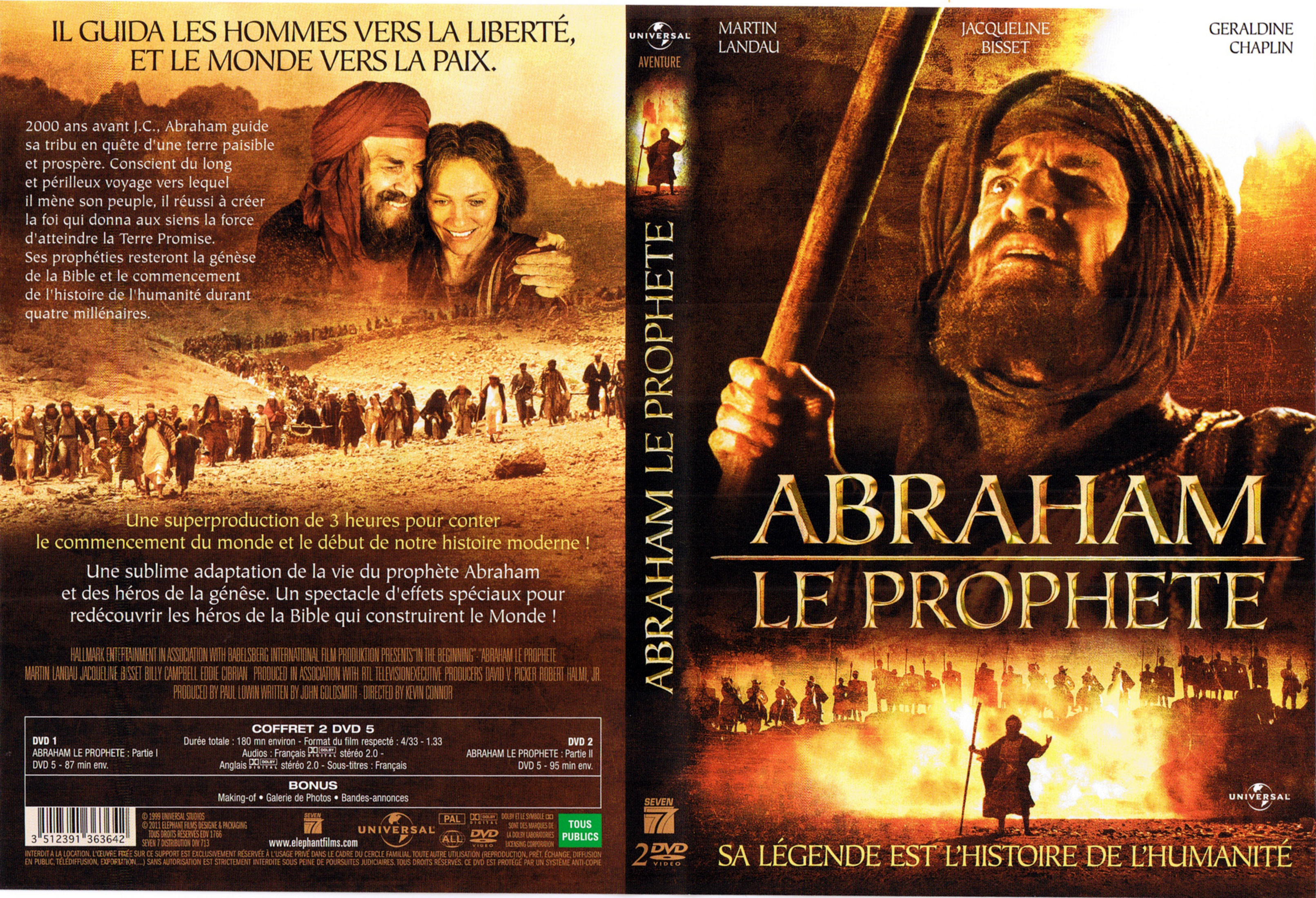 Jaquette DVD Abraham le prophte