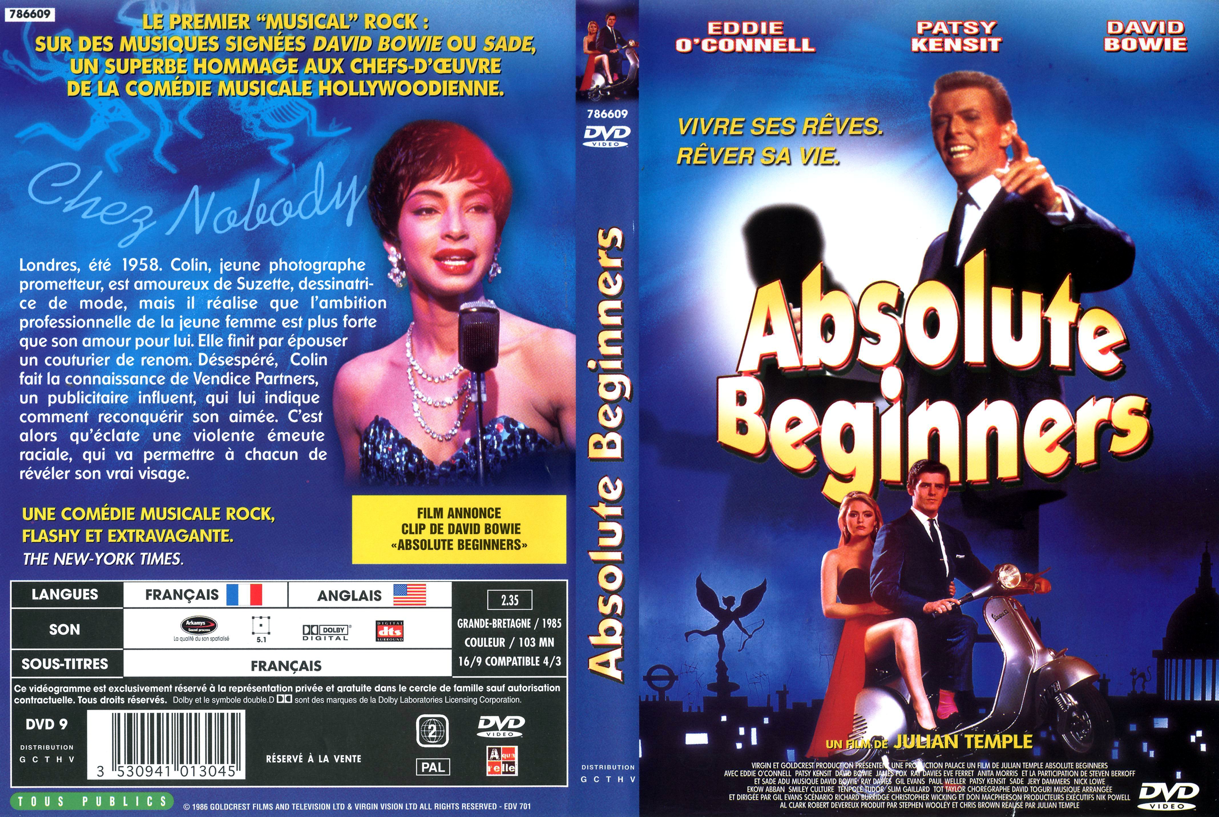 Jaquette DVD Absolute beginners v2