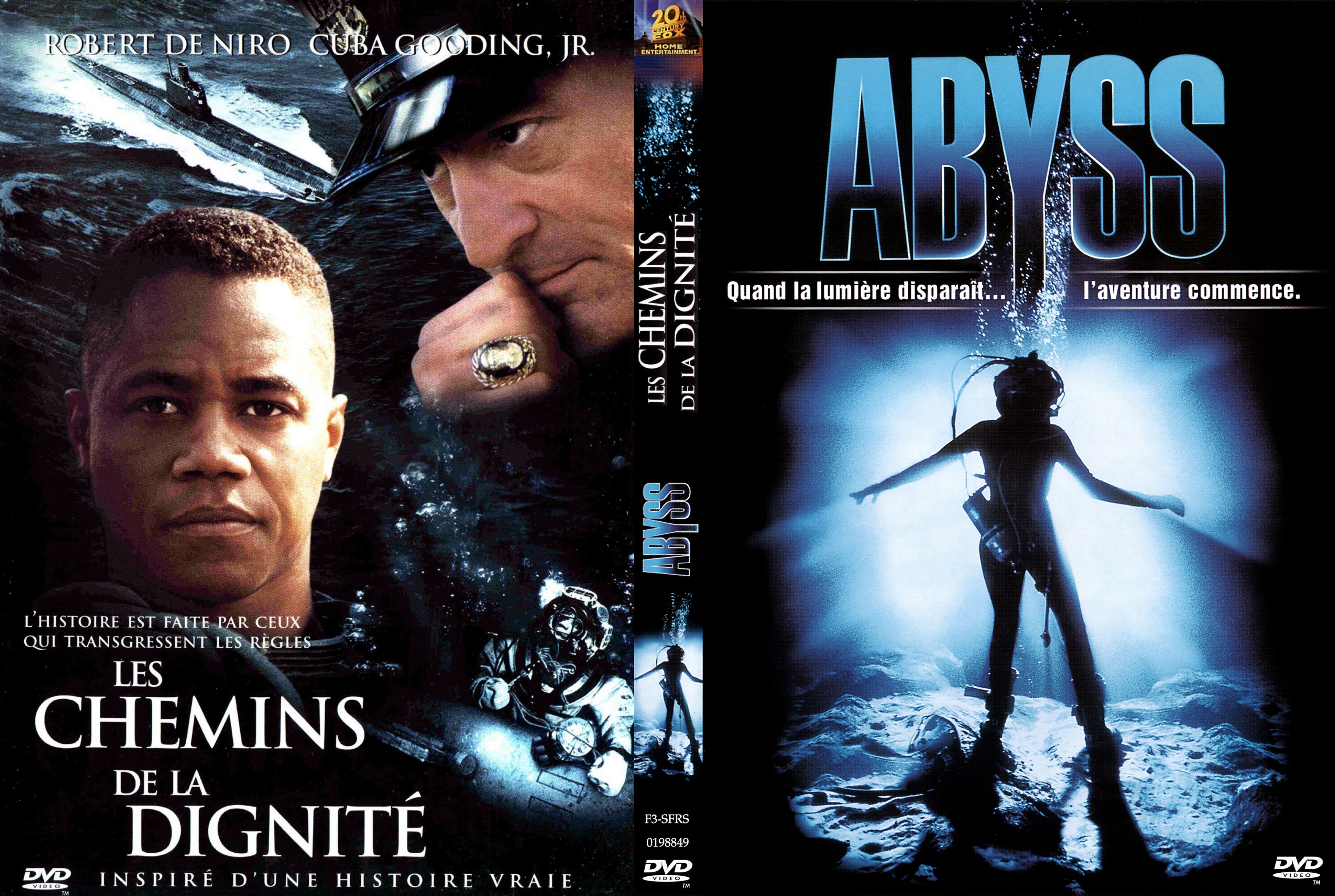Jaquette DVD Abyss + Les chemins de la dignit
