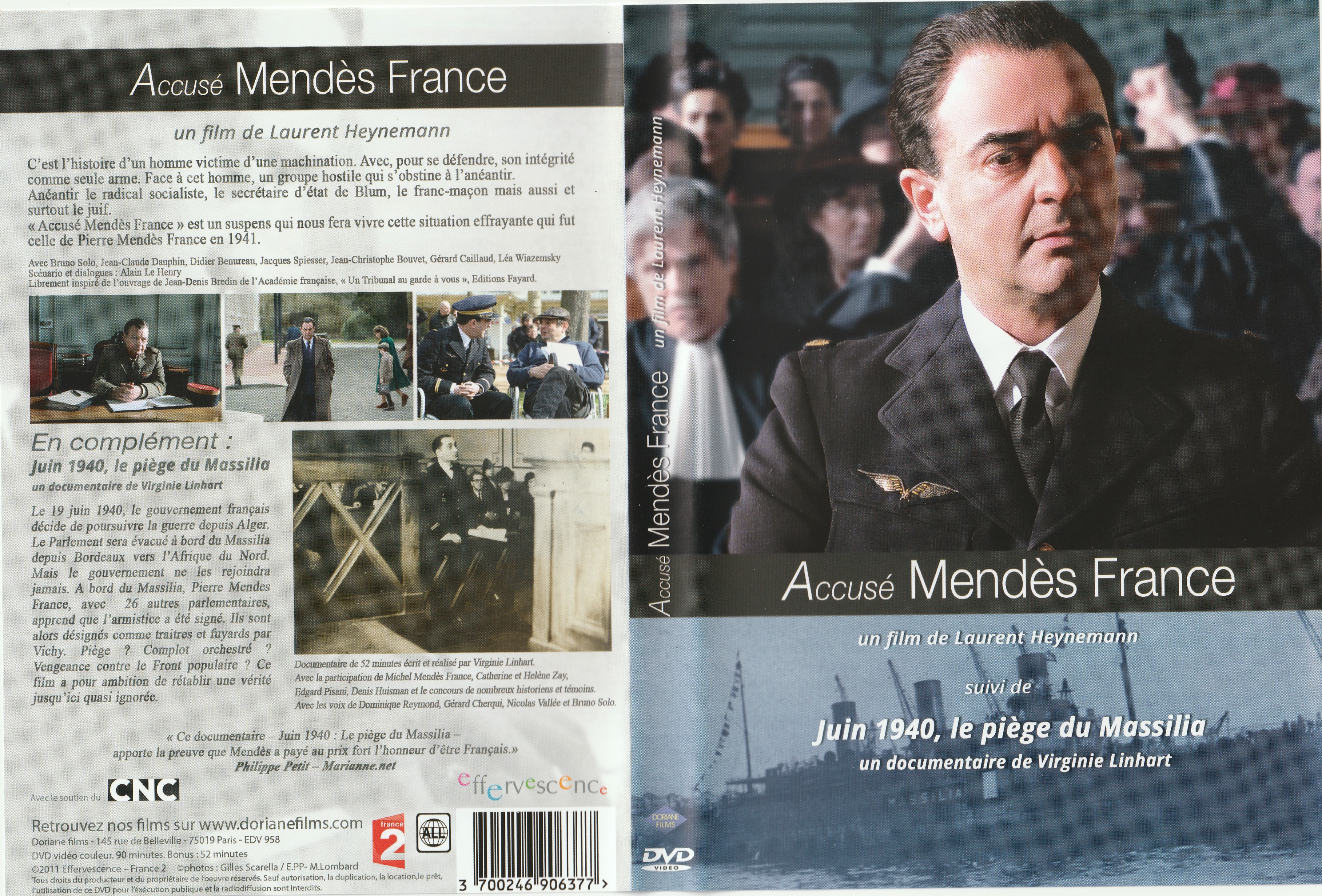 Jaquette DVD Accus Mendes France