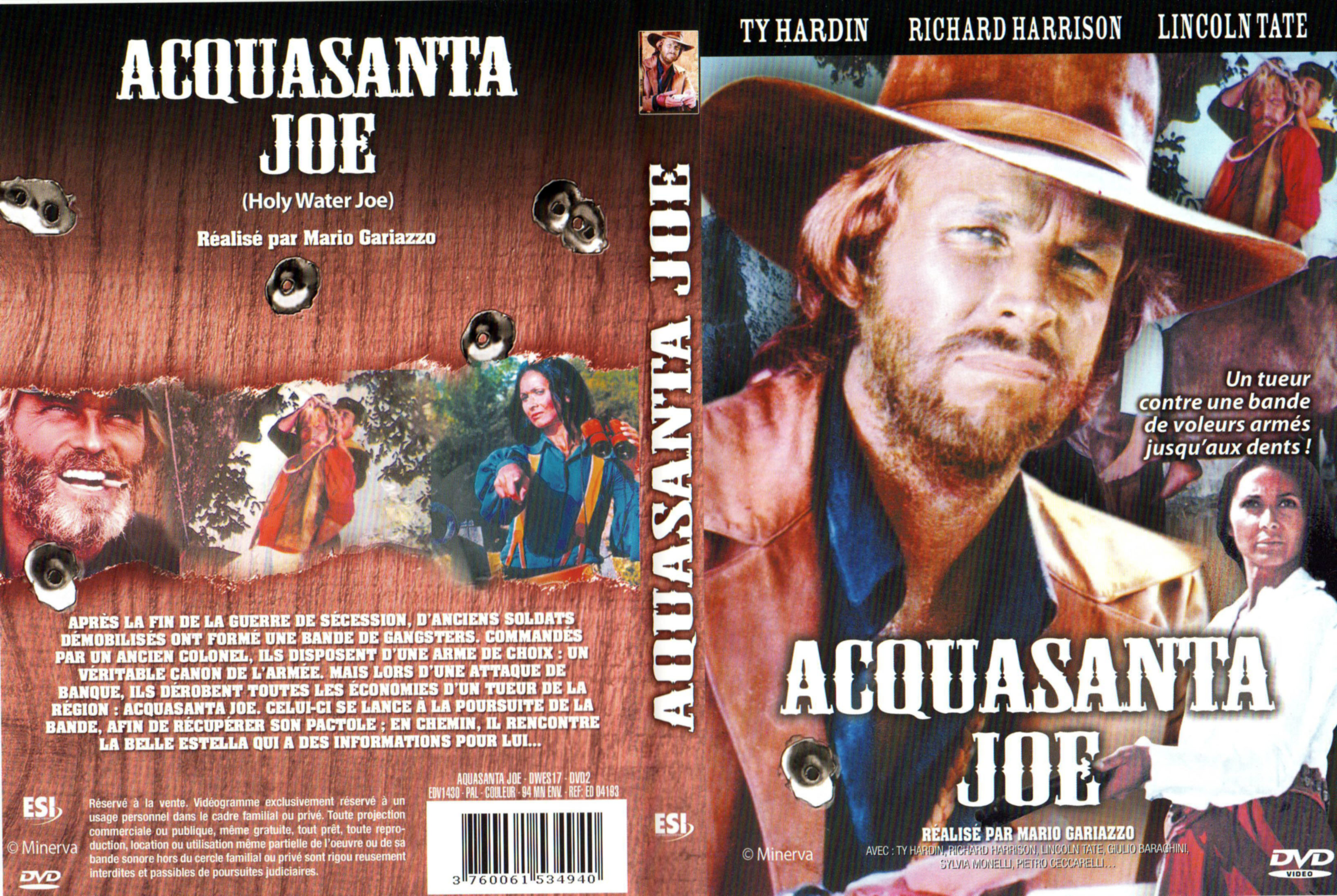 Jaquette DVD Acquasanta Joe