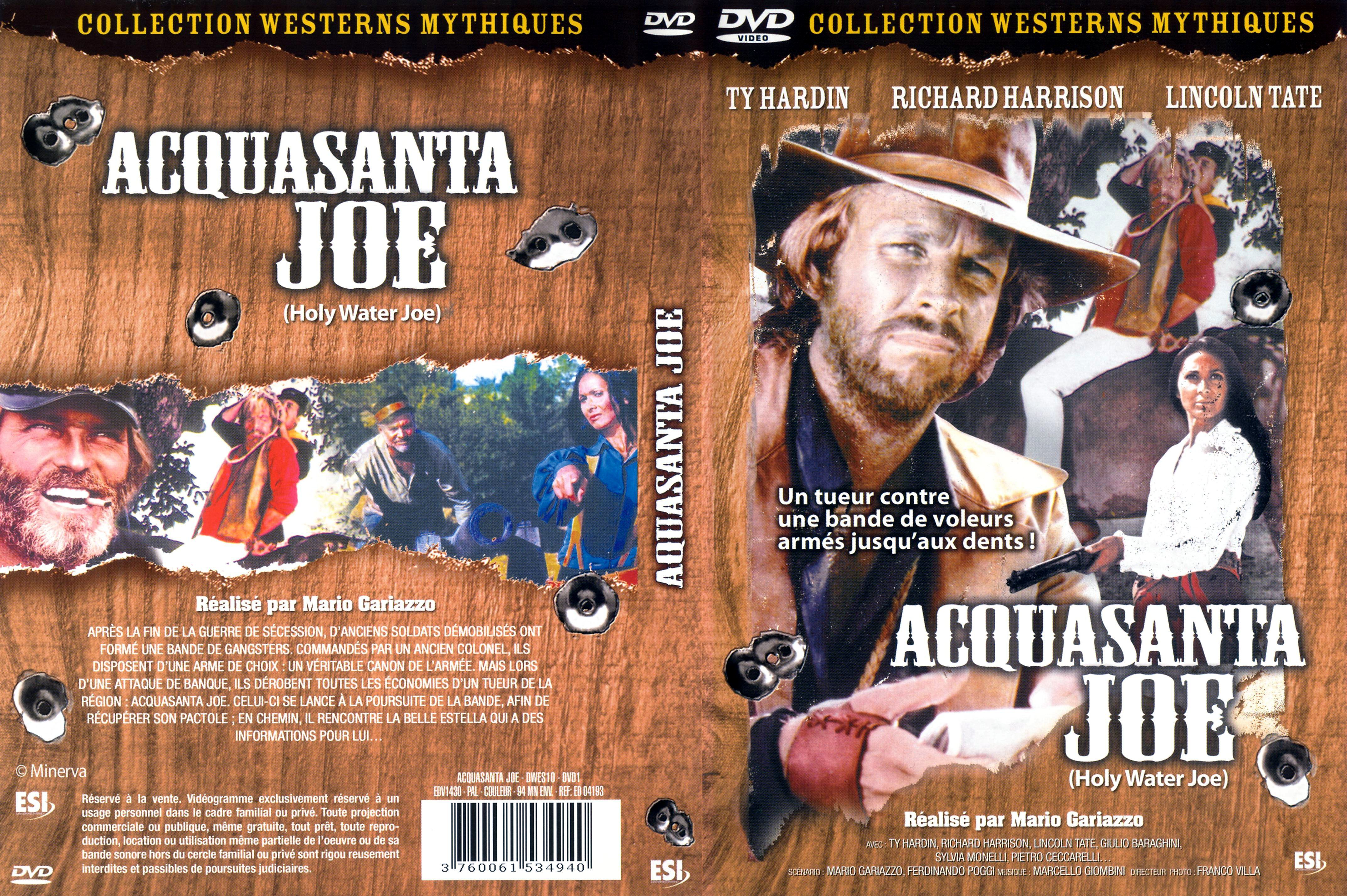 Jaquette DVD Acquasanta Joe v2