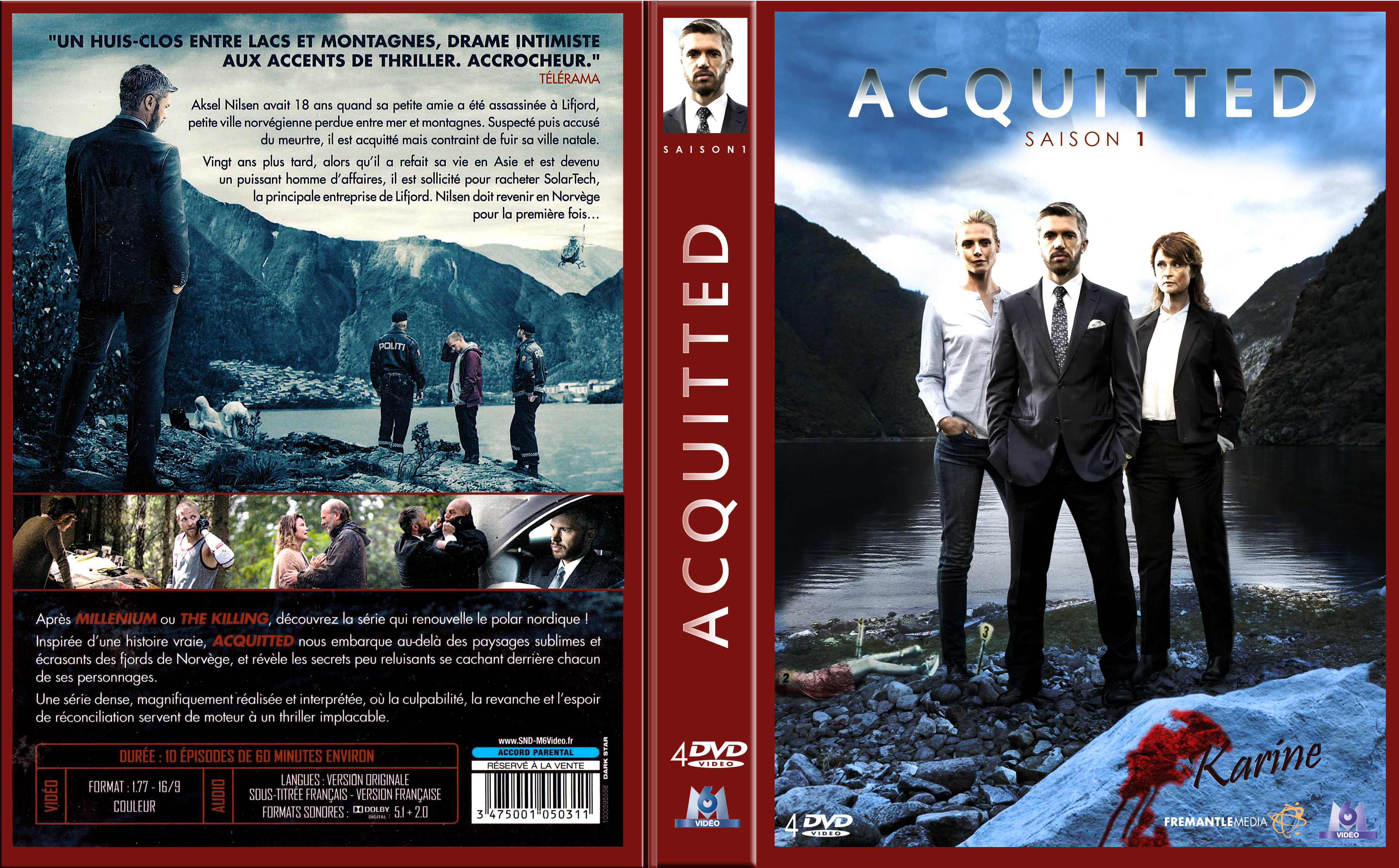 Jaquette DVD Acquitted Saion 1