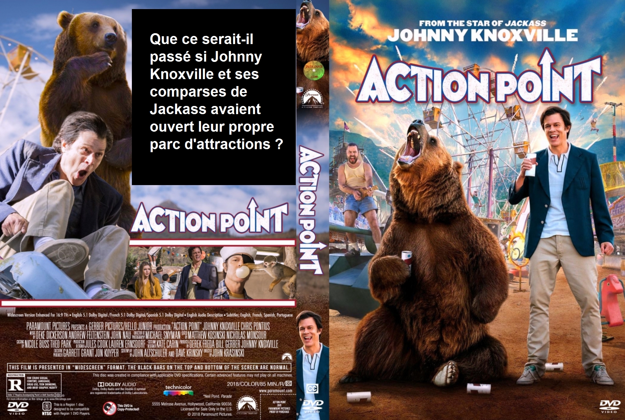 Jaquette DVD Action point custom